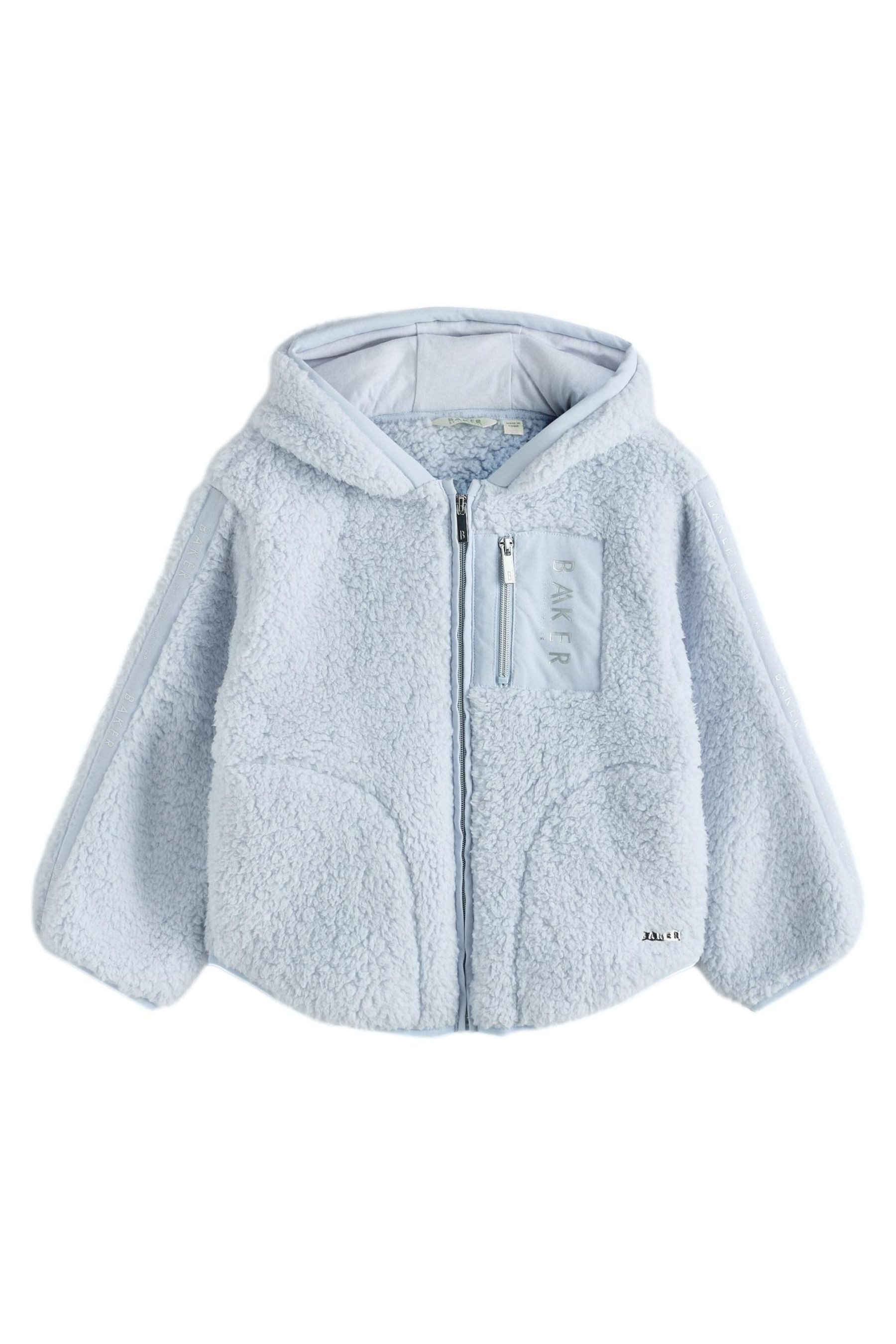 Baker by Ted Baker Fleecejacke Baker by Ted Baker Borgfleece-Kapuzenjacke (1-St)