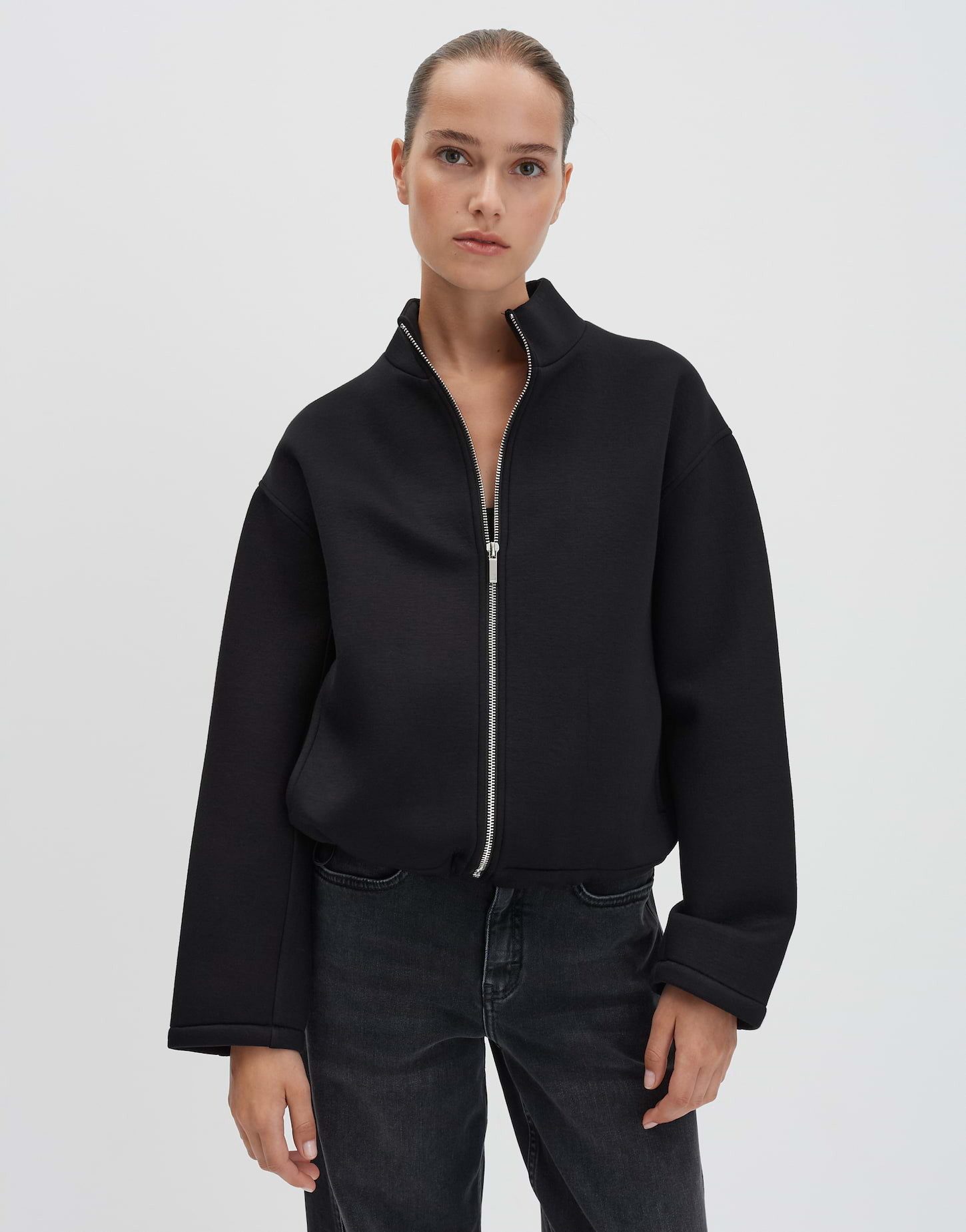 Blouson UJOY Regular Blousonjacke aus Scuba Sweatware