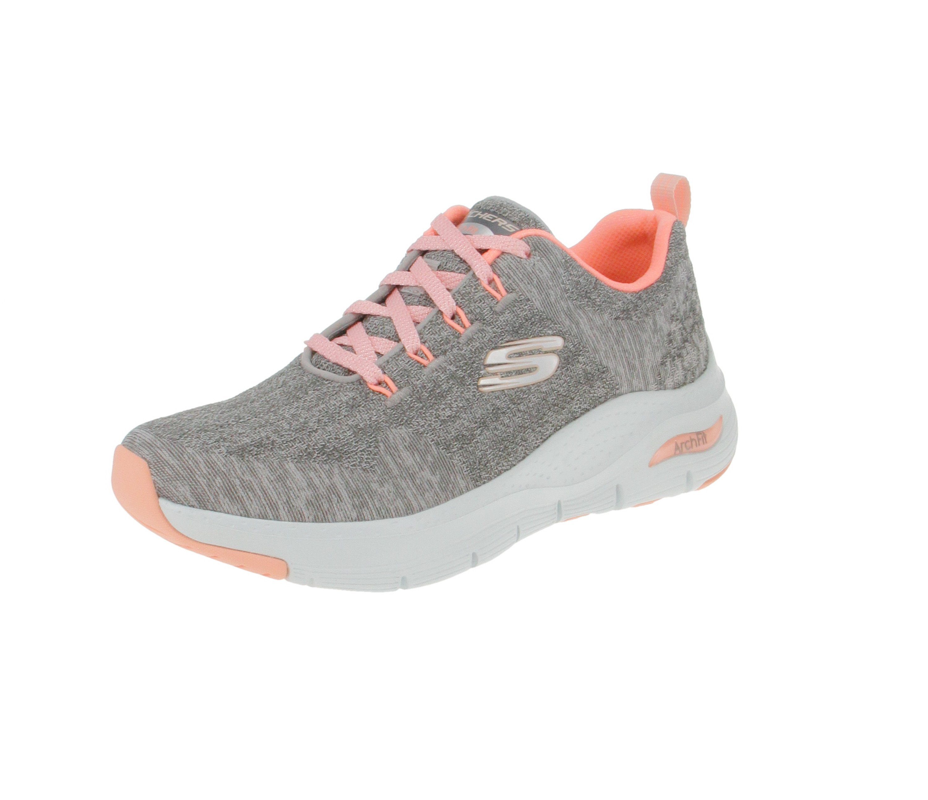 Skechers 149414 - Damen Schuhe Sneaker - Grau Sneaker