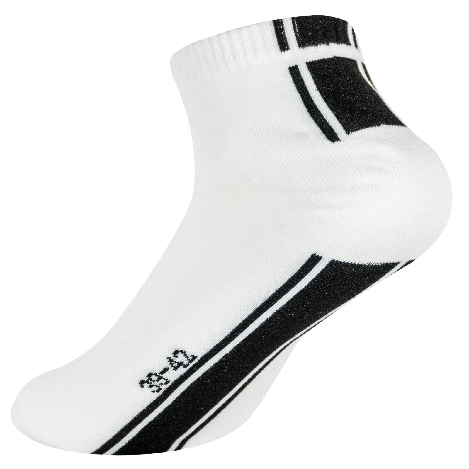 Paar Sneaker 12 TEXEMP Laufsocken Damen Sport (Packung, Herren 36 12-Paar) bis Baumwolle Socken Mehrfarbig