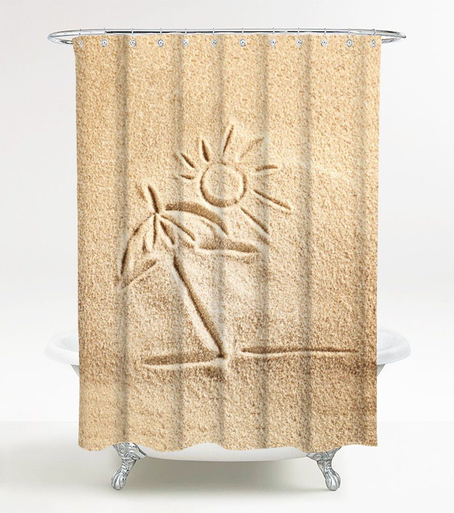 Sanilo Duschvorhang Sunshine 180 x 200 cm, 100% wasserdicht, Anti-Schimmel- günstig online kaufen