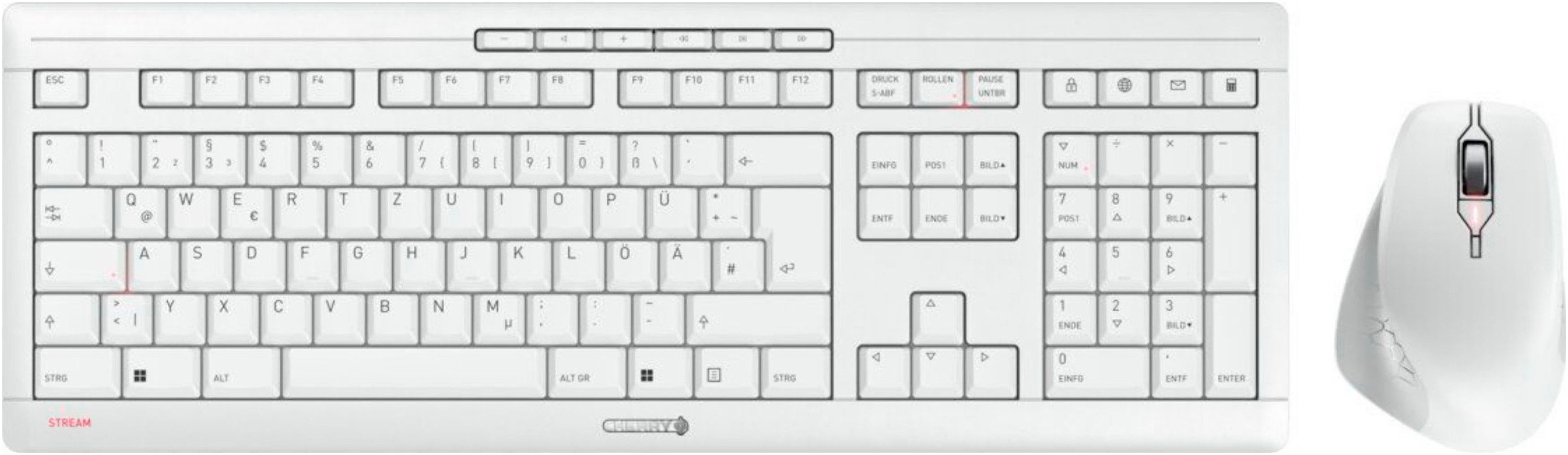 Cherry STREAM DESKTOP COMFORT Wireless-Tastatur