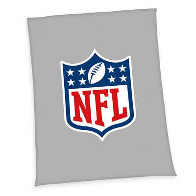 Wohndecke »NFL Flauschdecke Kuscheldecke 150 x 200 cm«, Herding