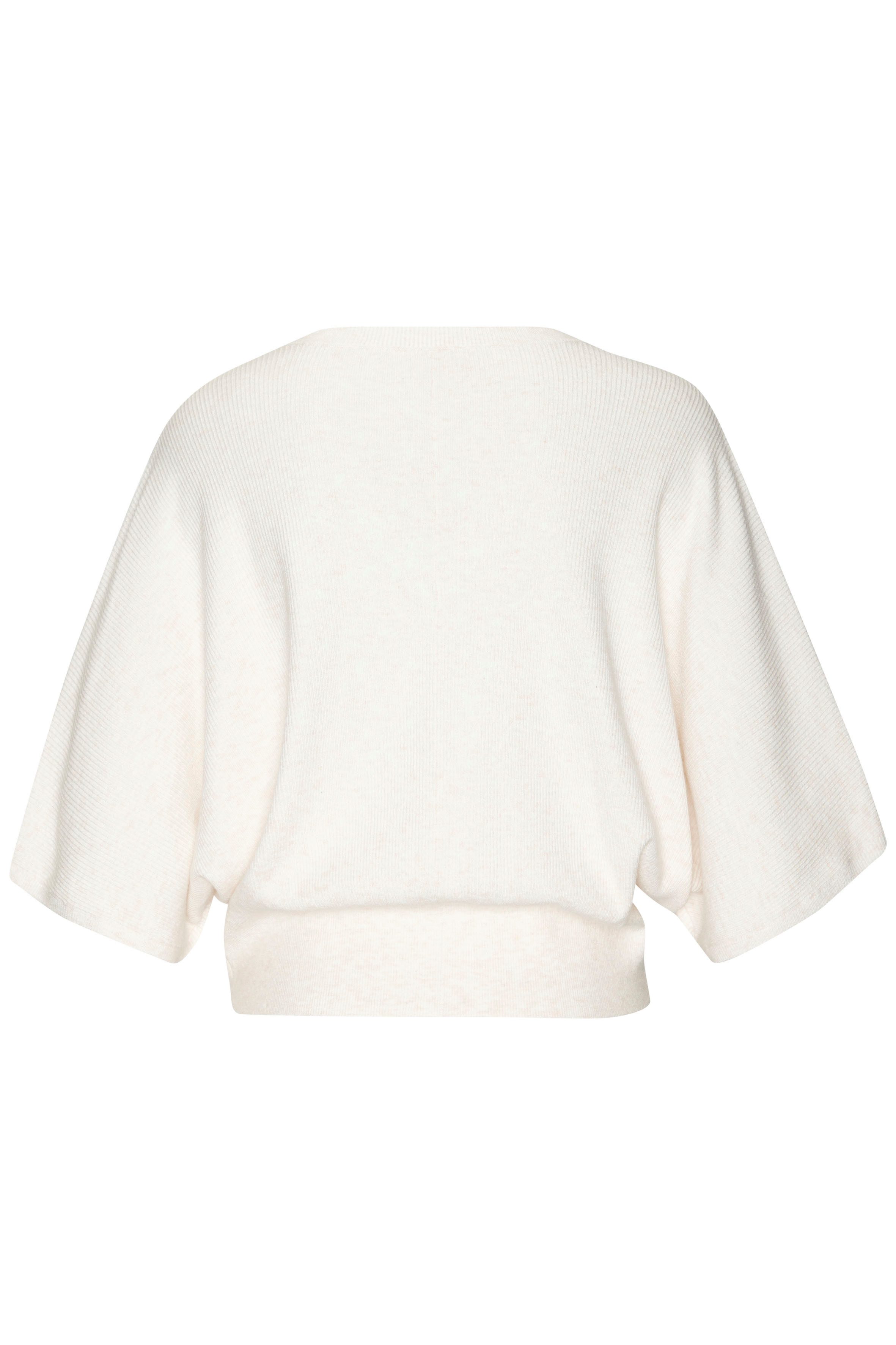 Copenhagen Studios Fledermausshirt aus hochwertiger, feiner Rippe, Loungewear