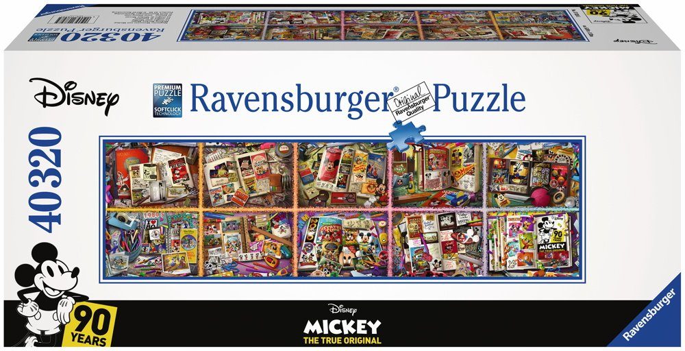 Ravensburger Puzzle 40320 Teile Ravensburger Puzzle Disney Mickey`s 90. Geburtstag 17828, 40320 Puzzleteile