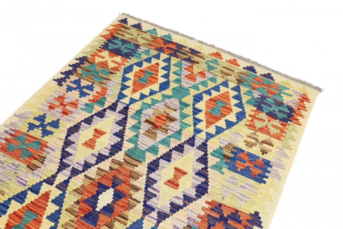 rechteckig, Trading, Afghan Handgewebter 104x148 mm Höhe: Orientteppich Kelim Moderner Heritage Nain Orientteppich, 3
