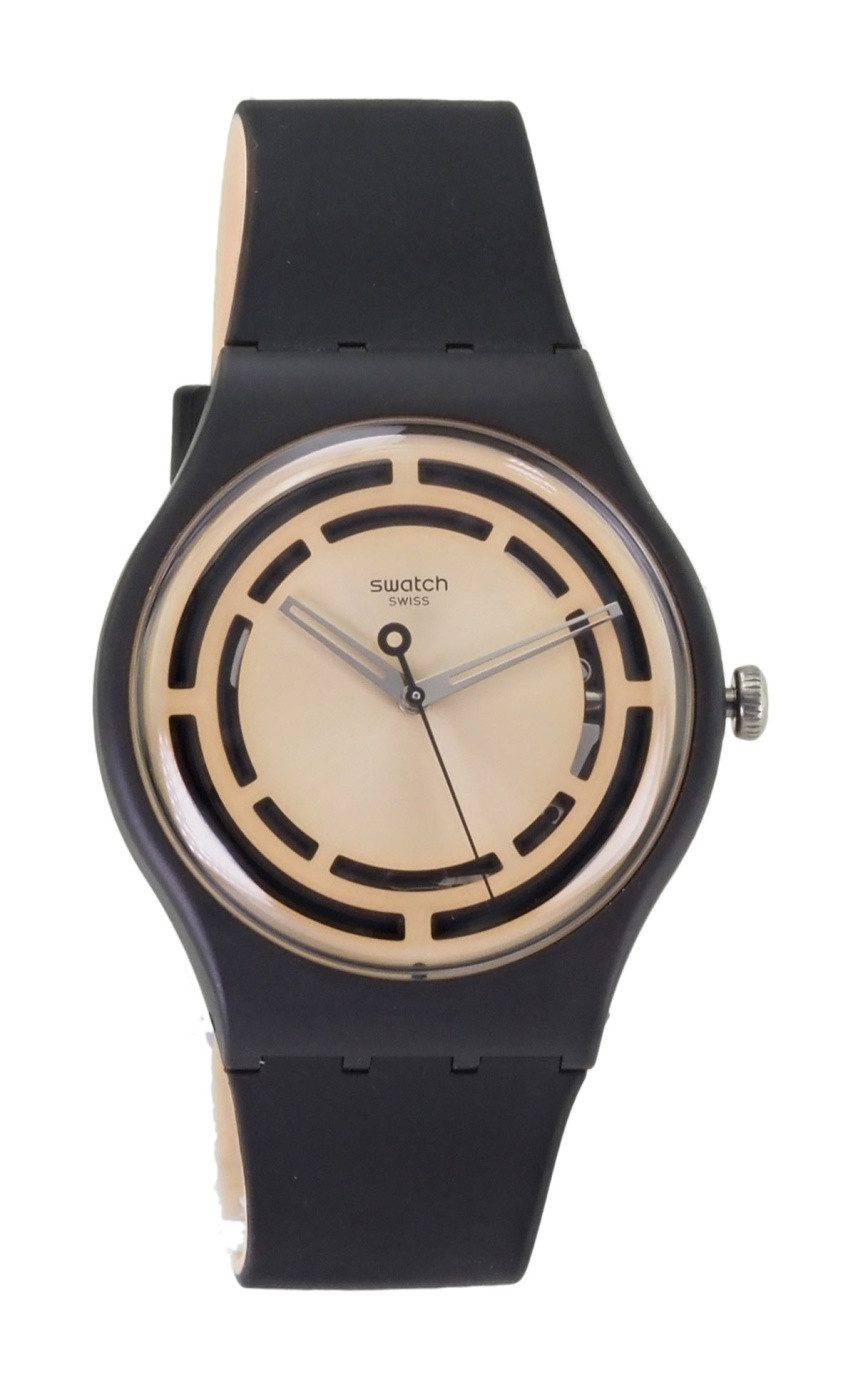 Swatch Quarzuhr Swatch Herren Quarz Uhr SO32B116 CLEAR SIGN X90