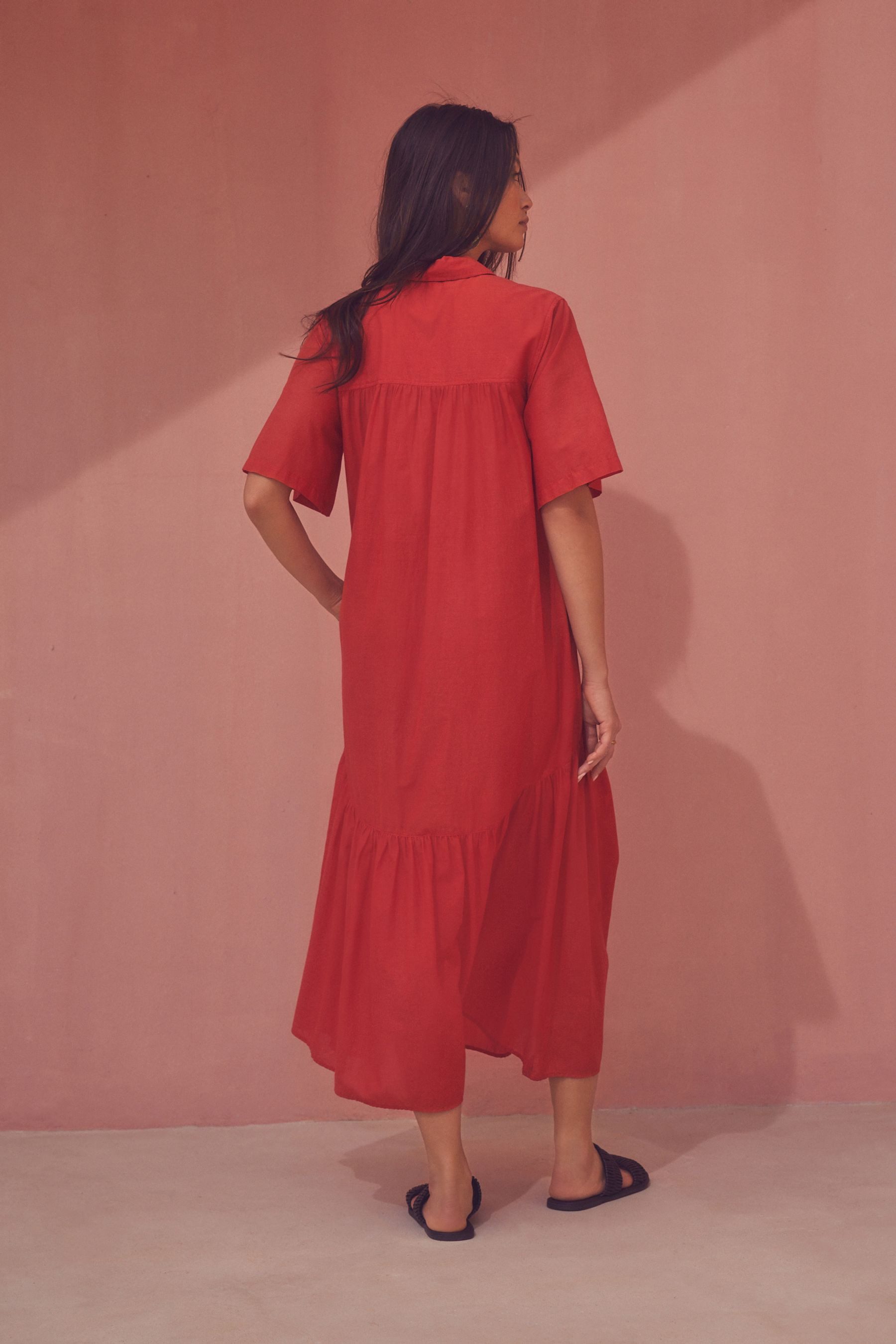 Next Maxikleid Maxikleid 100 % Baumwolle günstig online kaufen
