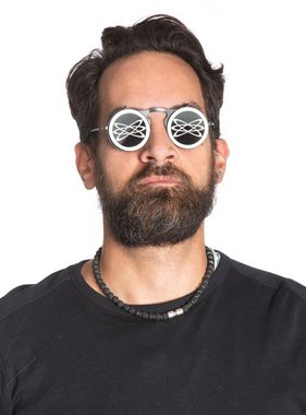Metamorph Kostüm Atom Flip-up Sonnenbrille, Die Klappbrille für Physiker, Nerds und Spalter