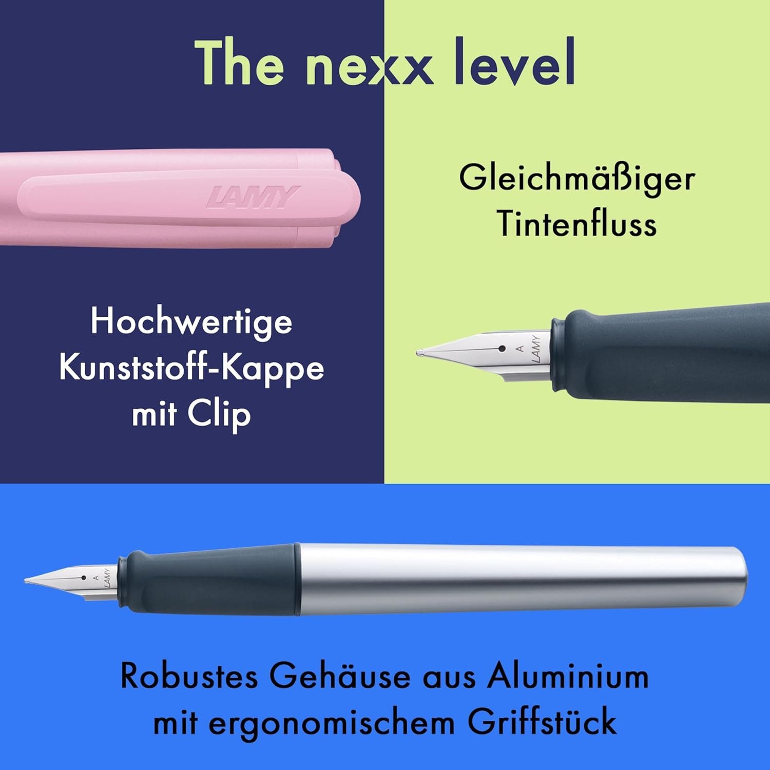 LAMY Füllhalter LAMY Füller nexx 046 ROSA Stärke M