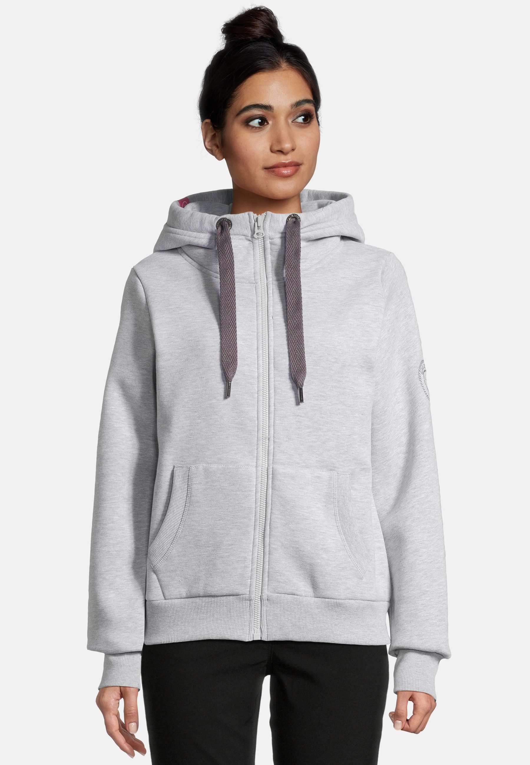 salzhaut Sweatjacke SÖÖTE JACKE Damen Leicht tailliert weiche, bequeme Swea günstig online kaufen