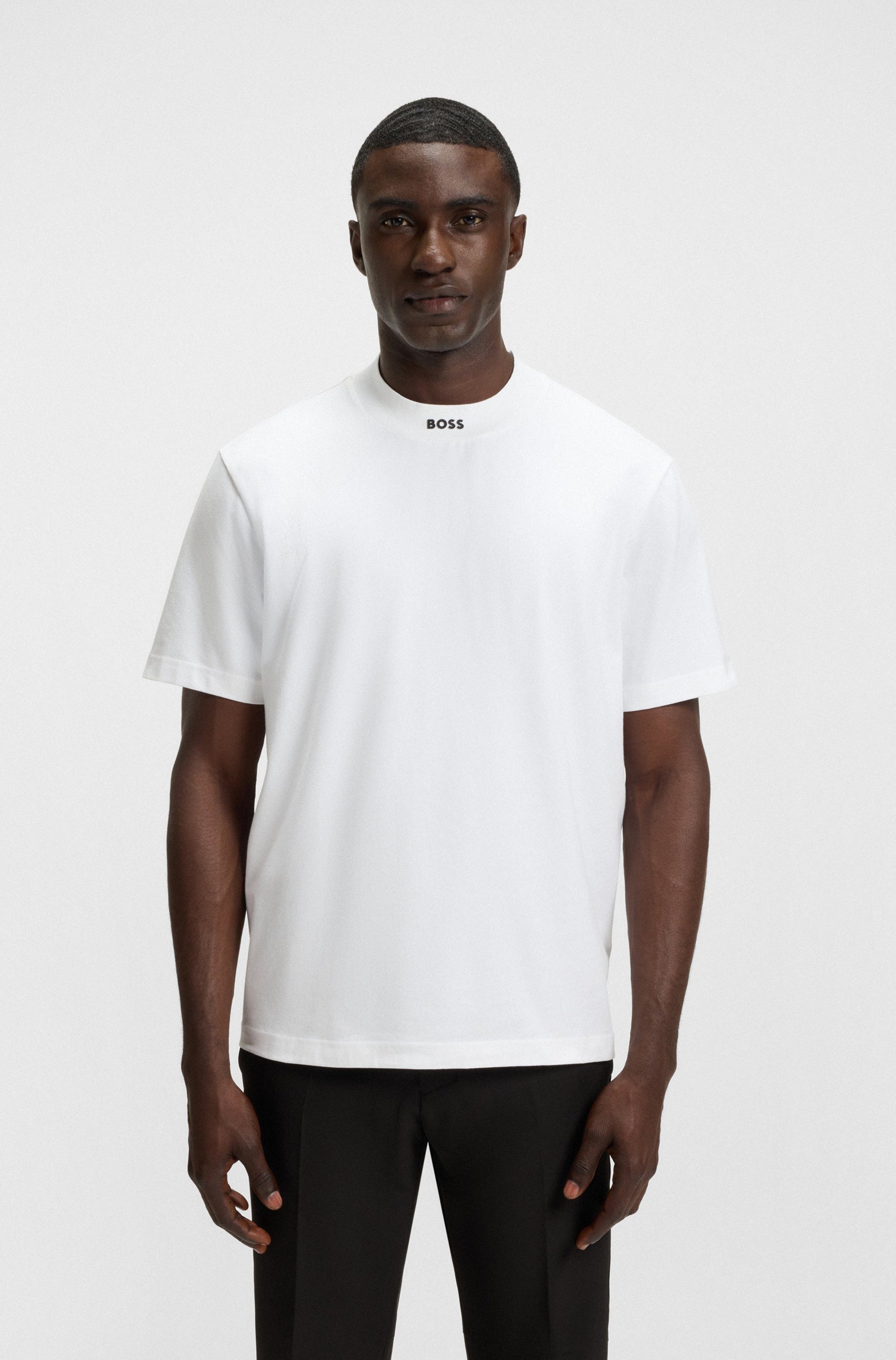 BOSS GREEN T-Shirt Tee Collar Zone günstig online kaufen