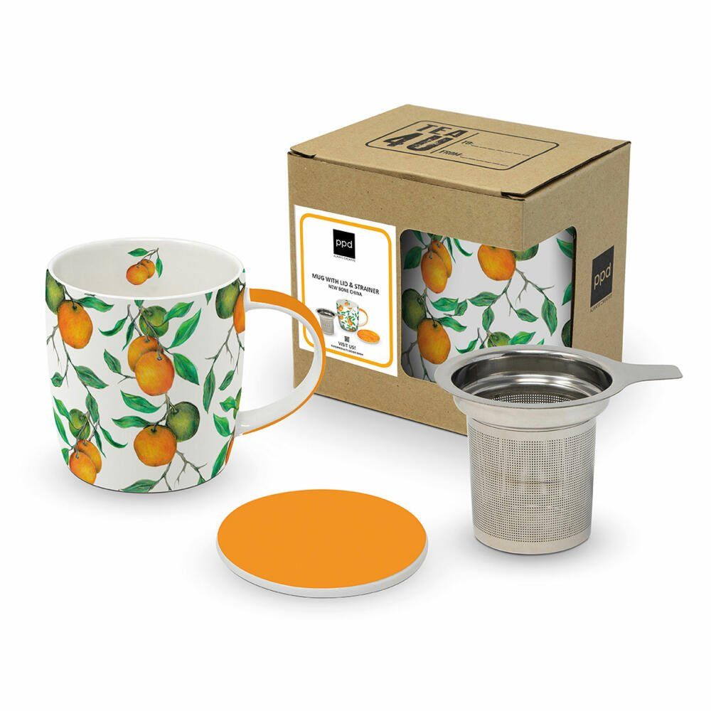 PPD Becher Beautiful Oranges T-Mug 350 ml, New Bone China