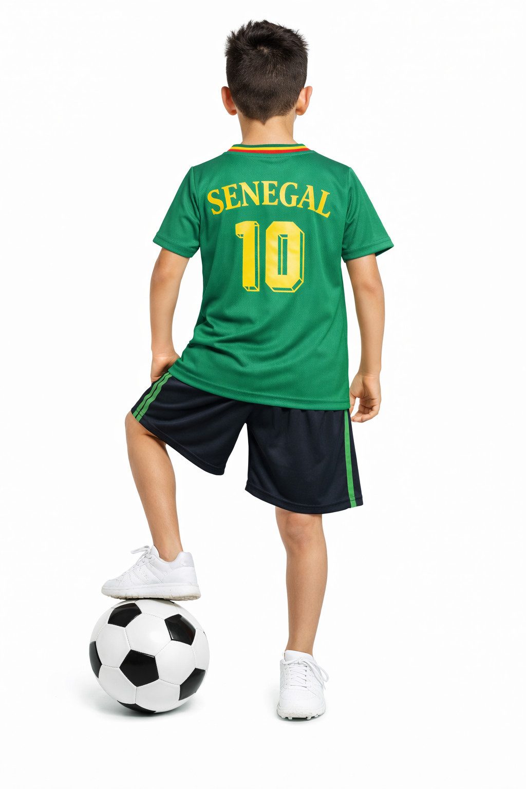 Fashion Boy Fußballtrikot Fussball Fan Set SENEGALTrikot + Shorts, JS297e (Set)