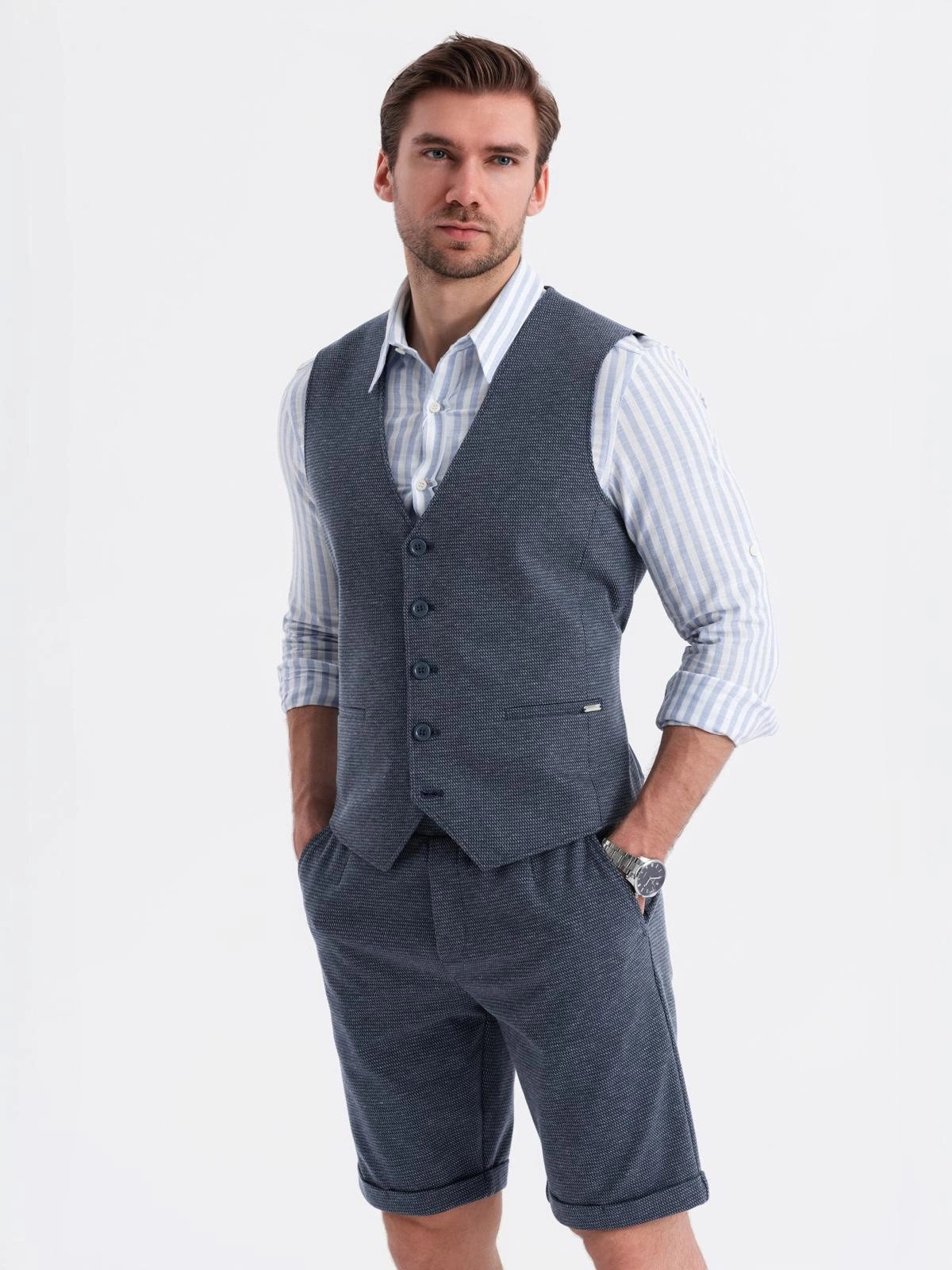 OMBRE Anzugweste Elegantes Herrenset - Anzug günstig online kaufen