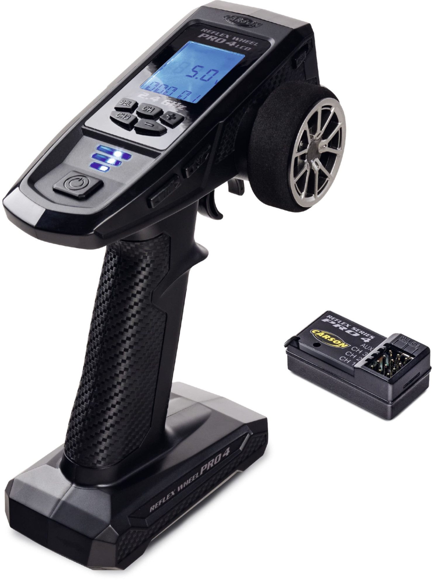 CARSON CARSON FS Reflex Wheel Pro 4 LCD 2,4GHz RC-Fernsteuerung