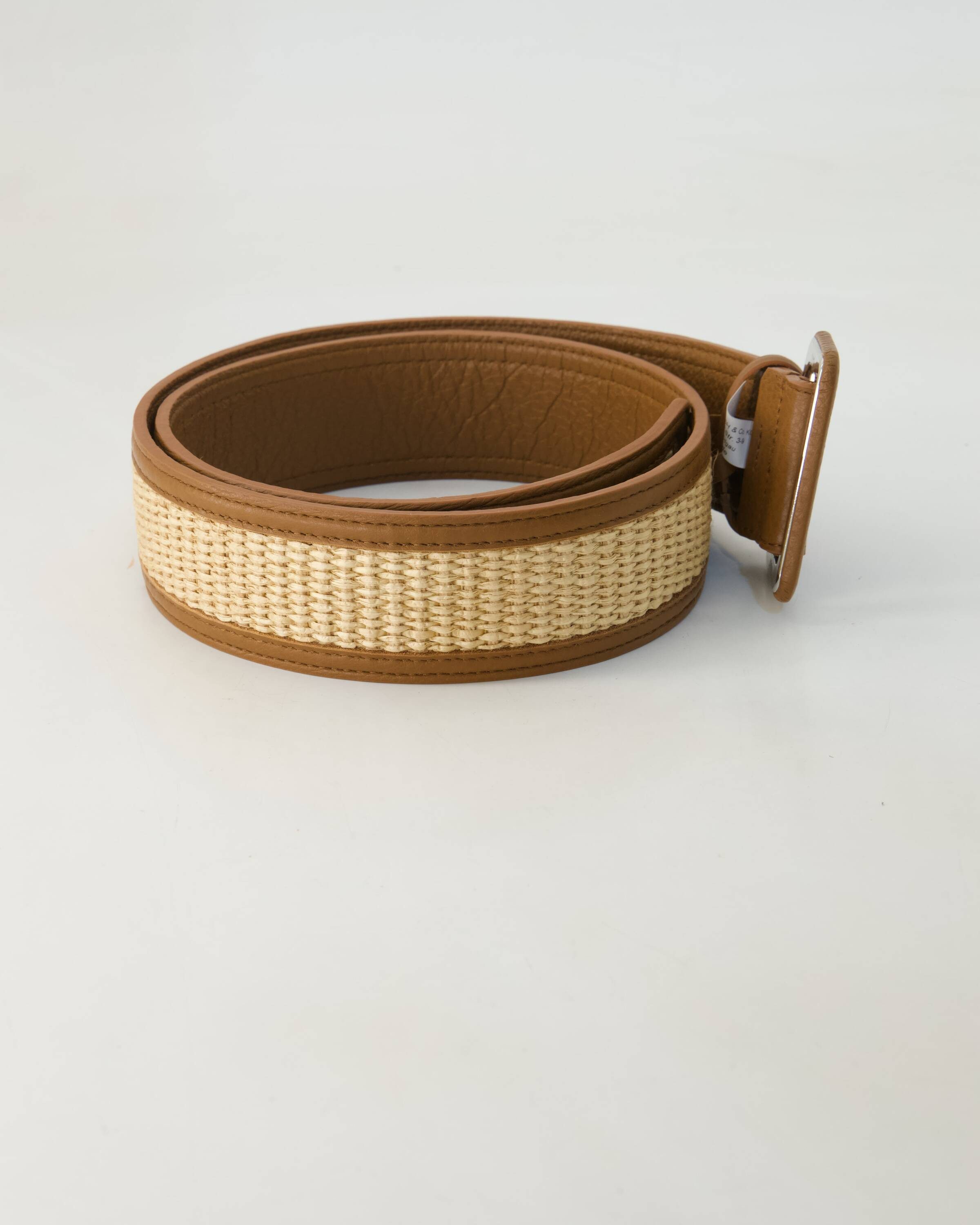 Abro Ledergürtel Gürtel Obermaterial: Leder und Textil