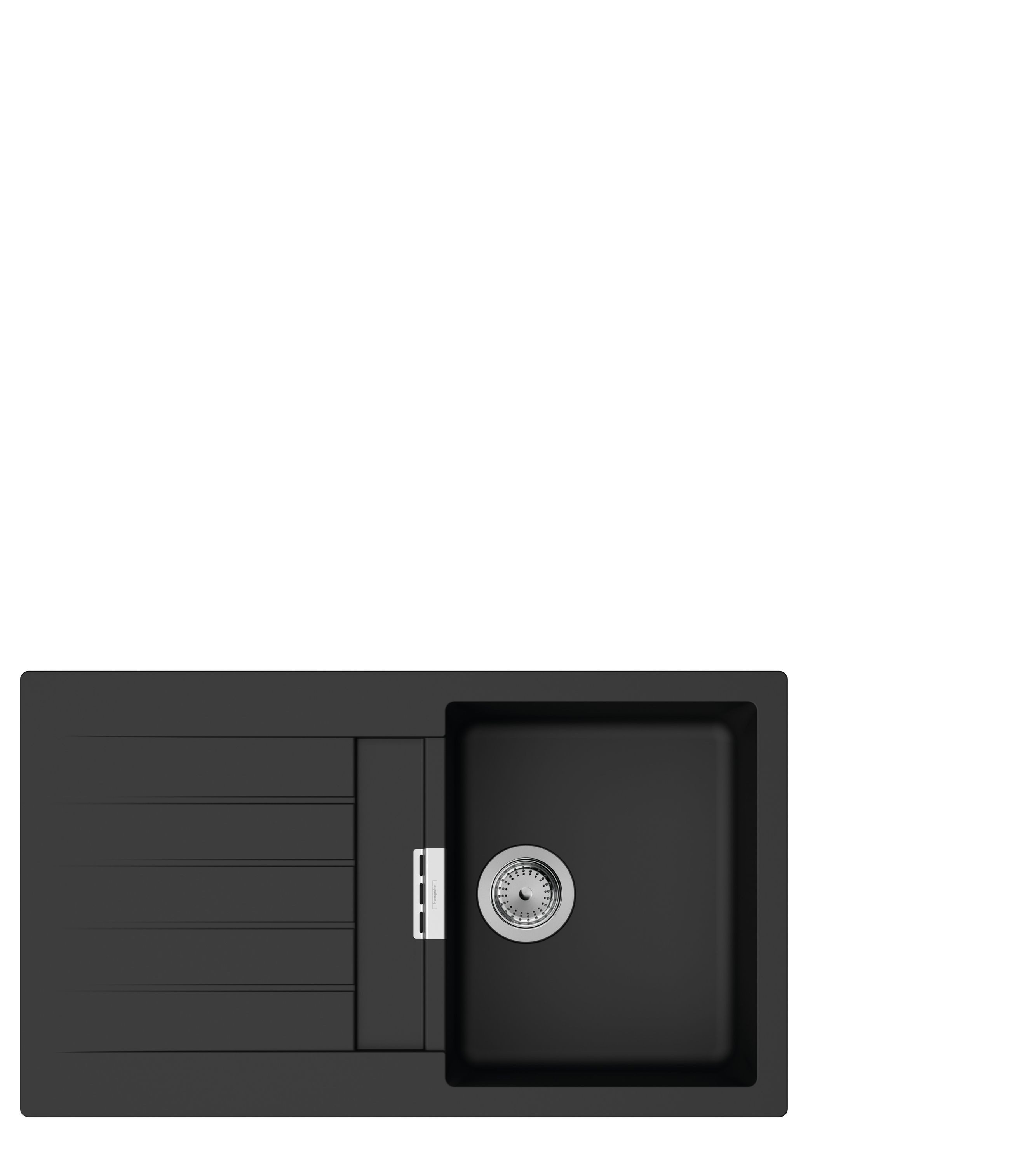 hansgrohe Einbauspüle S52 S520-F345 Einbauspüle & automatische Ablaufgarnit günstig online kaufen