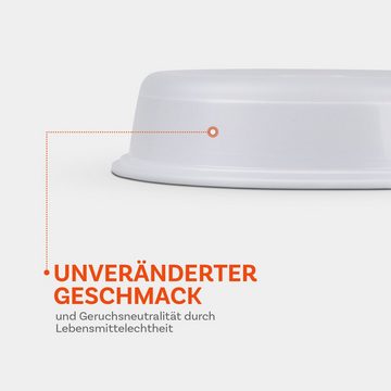 Pro Home Mikrowellenbehälter Geschirhülle für die Mikrowelle Ø26cm x 7cm, (1-tlg), Mikrowellenabdeckung Mikrowellenhaube Spritzschutz Deckel