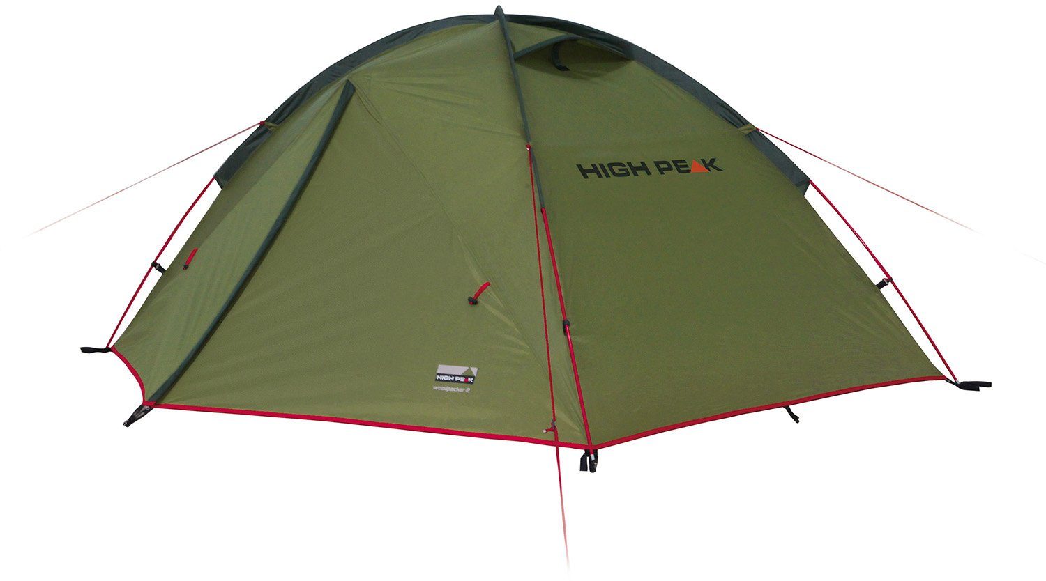 High Peak Kuppelzelt Woodpecker 3, Personen: 3 (Set, mit Transporttasche)