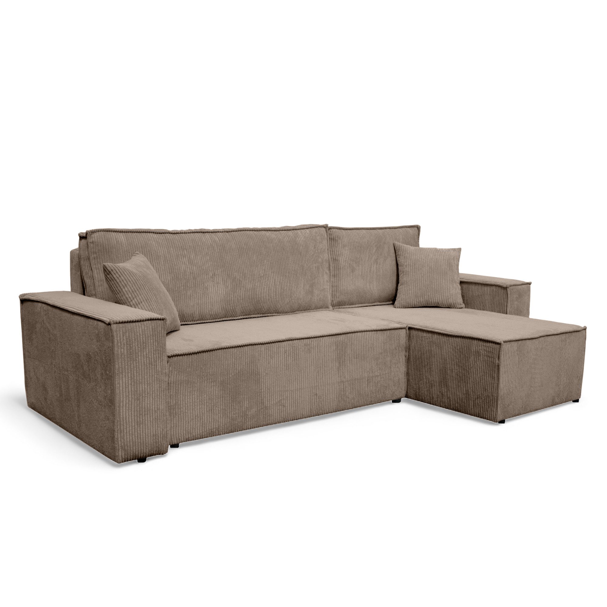 M-Punkt24 Ecksofa COMO, mit Bett Sofa Schlafsofa Ottomane rechts links univ günstig online kaufen