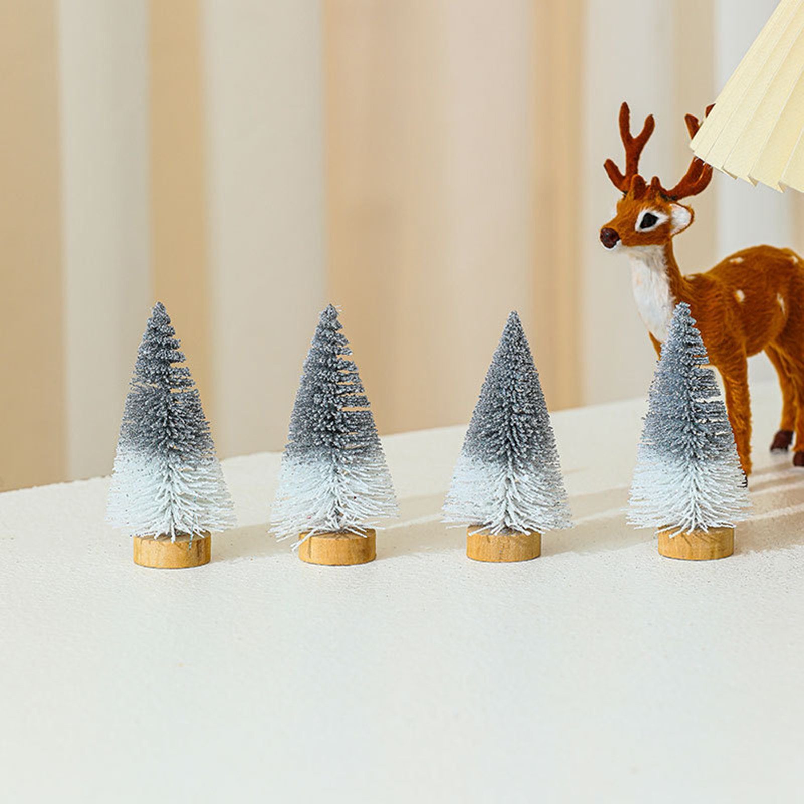 Rutaqian Künstlicher Weihnachtsbaum Mini künstlicher Weihnachtsbaum