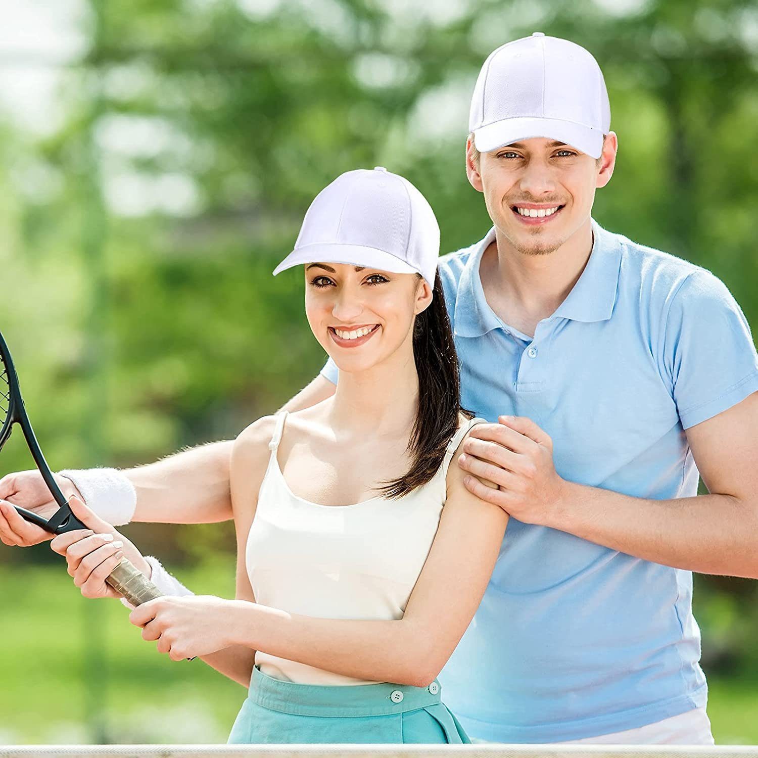 Blusmart Baseball Cap Unisex Unisex Baseballcap (Verstellbare Schirmmütze Sportmütze, 1-St., Sonnenschutz, atmungsaktiv, warm, winddicht) Sonnenhüte für eine Vielzahl von Outdoor-Anlässen