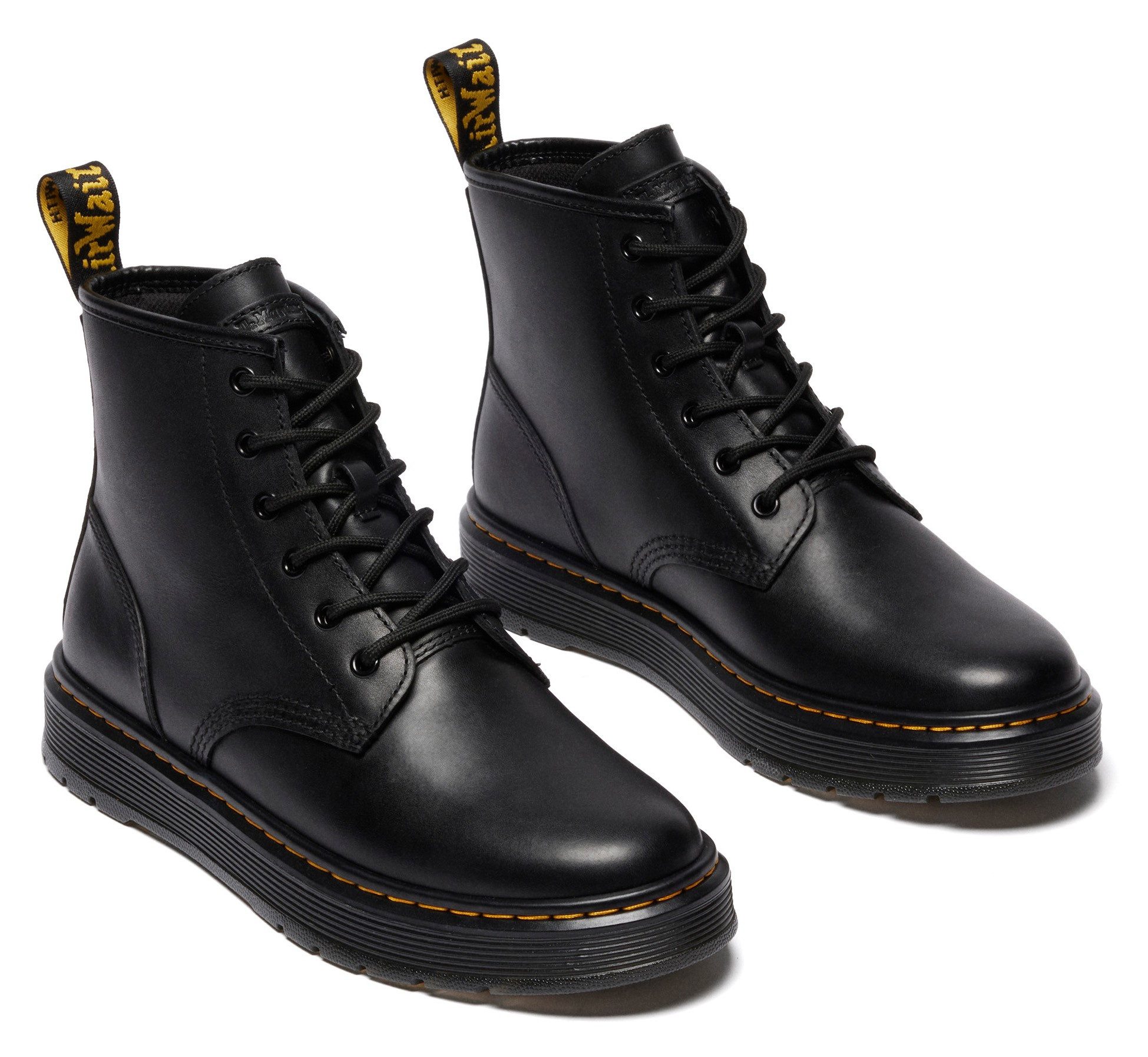 DR. MARTENS Brookline Crazy Horse Leder Chukka Schnürboots Schnürboots, Boots mit Anziehlasche