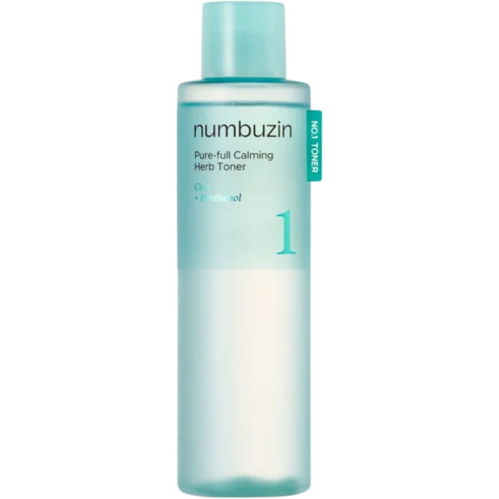 numbuzin Körperpflegemittel, Nr. 1, reiner, voll beruhigender Kräutertoner, 300 ml