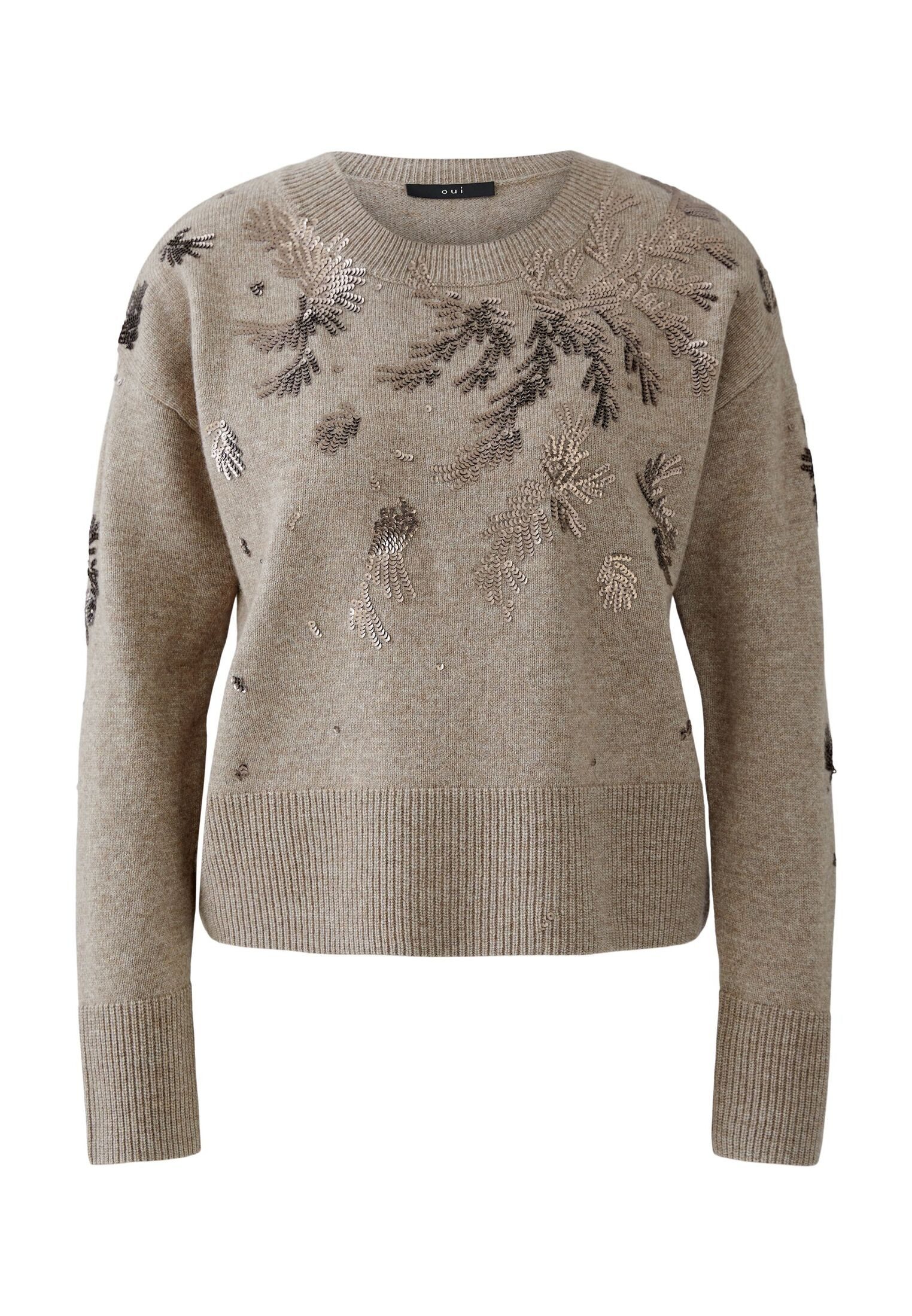 Oui Rundhalspullover Pullover günstig online kaufen