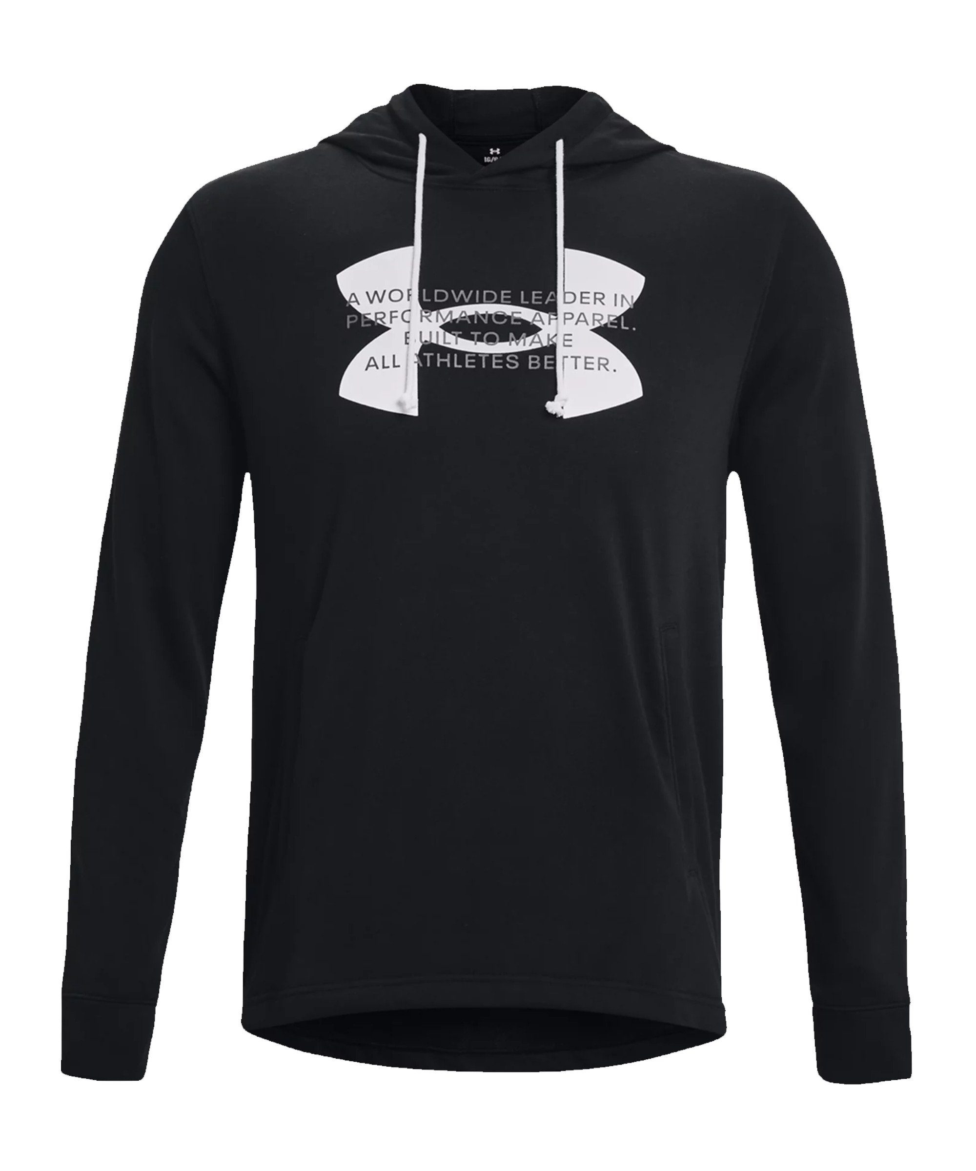 Under Armour® Sweater Rival Terry Logo Hoody schwarz