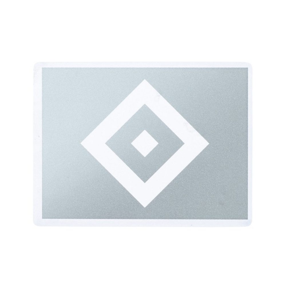 VertriebsArena GmbH Aufkleber HSV Aufkleber transparent silber