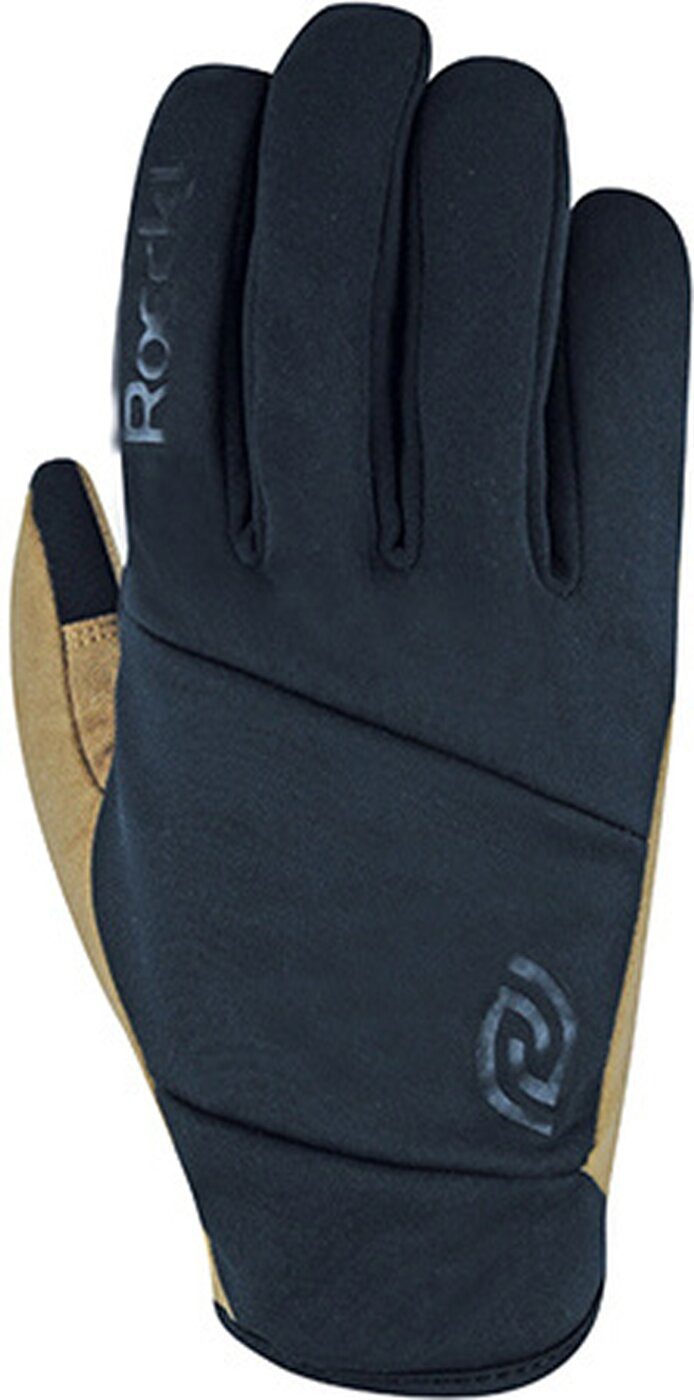 Skihandschuhe Katmai BLACK/CAMEL