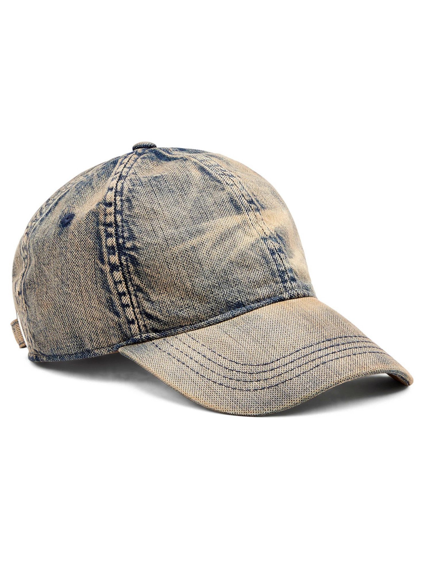 Diesel Baseball Cap Sonnengebleichte Optik - C-ADOC mit Schnallenverschluss