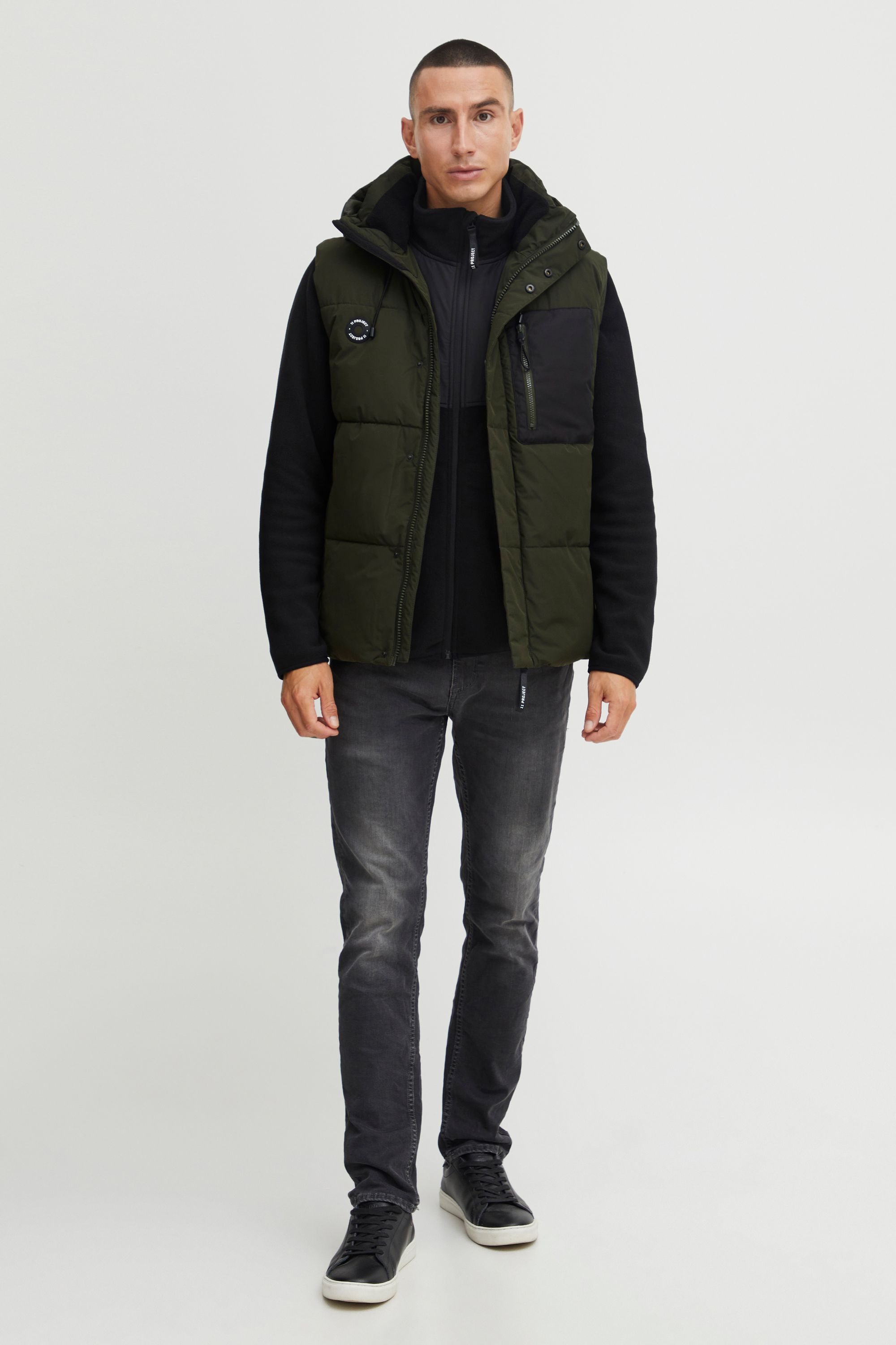 11 Project Steppweste PRCallen Weste 21300897-ME Modische Jacke günstig online kaufen