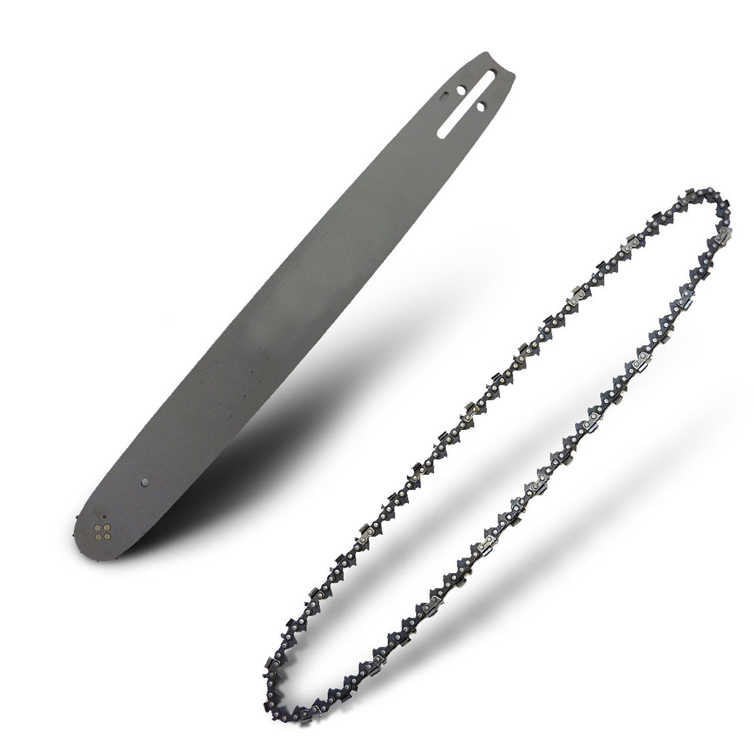 Bituxx Führungsschiene Ersatzschwert 20 Zoll + 3x Ersatzkette 20 Zoll 78gliedrig, 0.325", (Spar-Set, 4-St., MS-18455)
