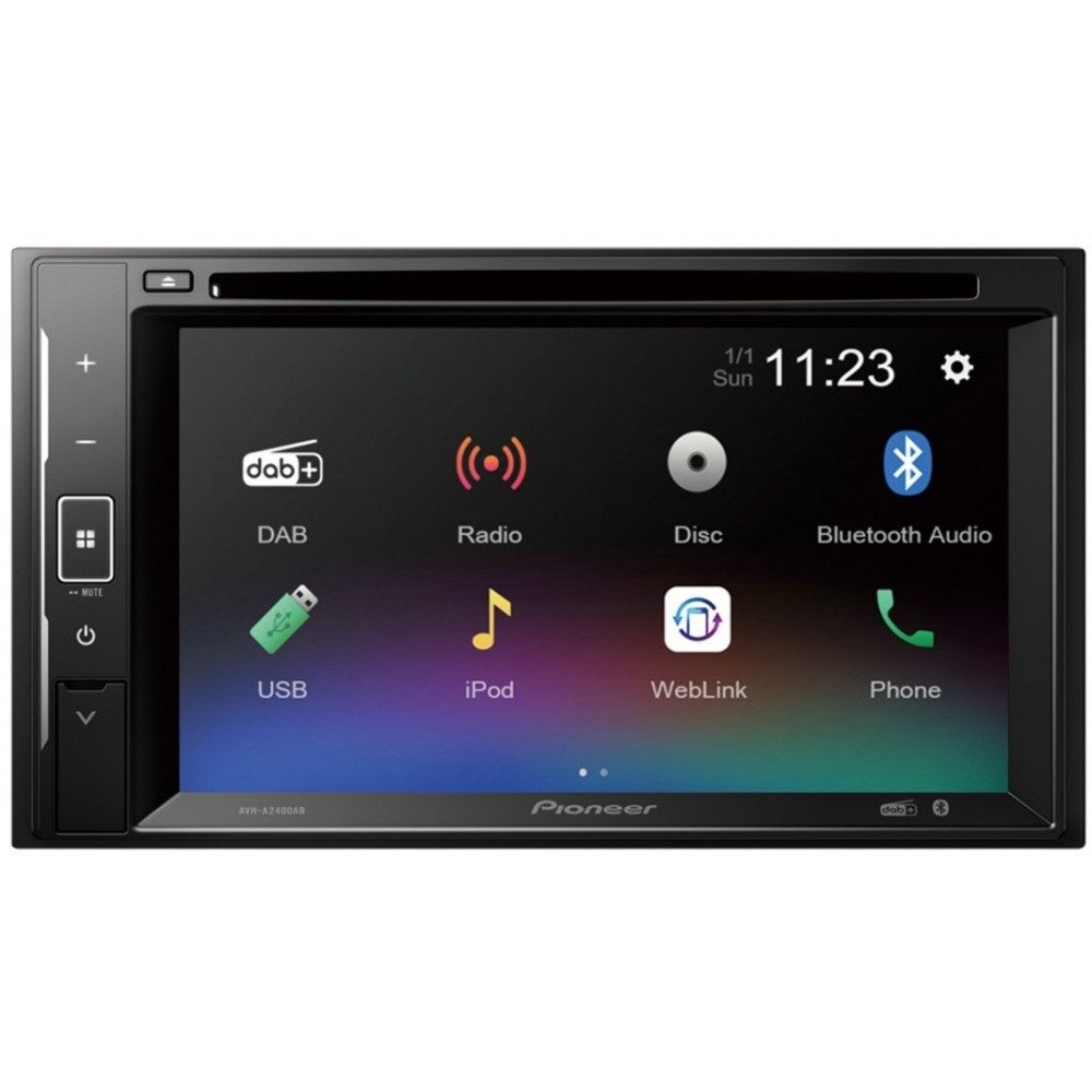 Pioneer AVH-A240DAB DD-Mediacenter Auto Multimedia-System Smart-Home-Station