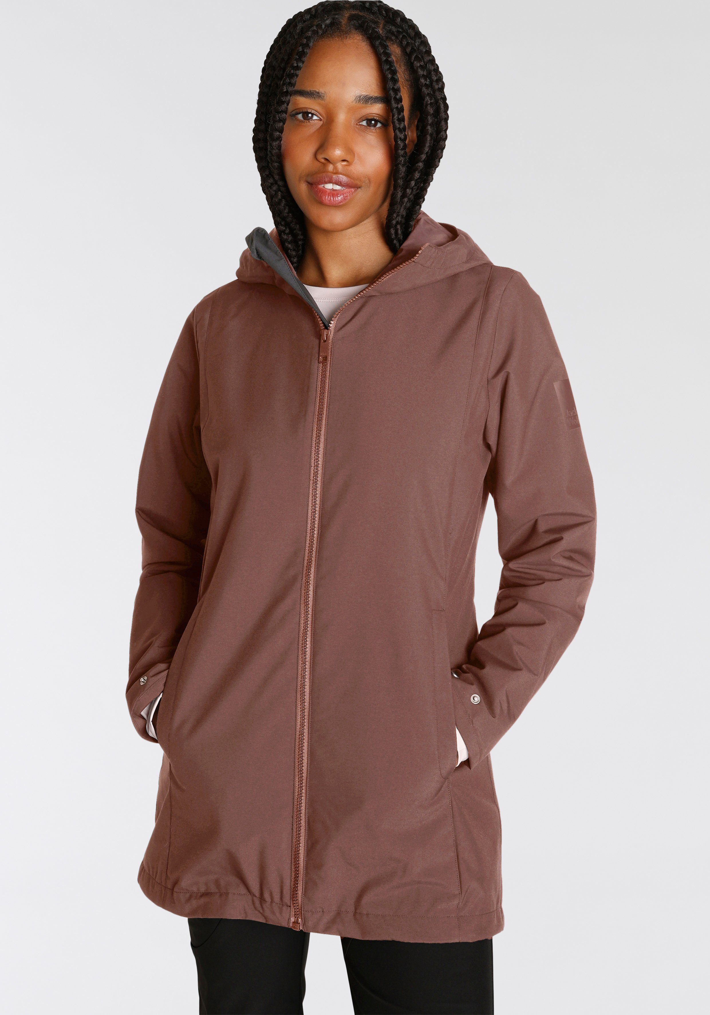 Wolfskin Winddicht wild ginger Jack Outdoorjacke Wasserabweisend Funktionsjacke und NOSTA