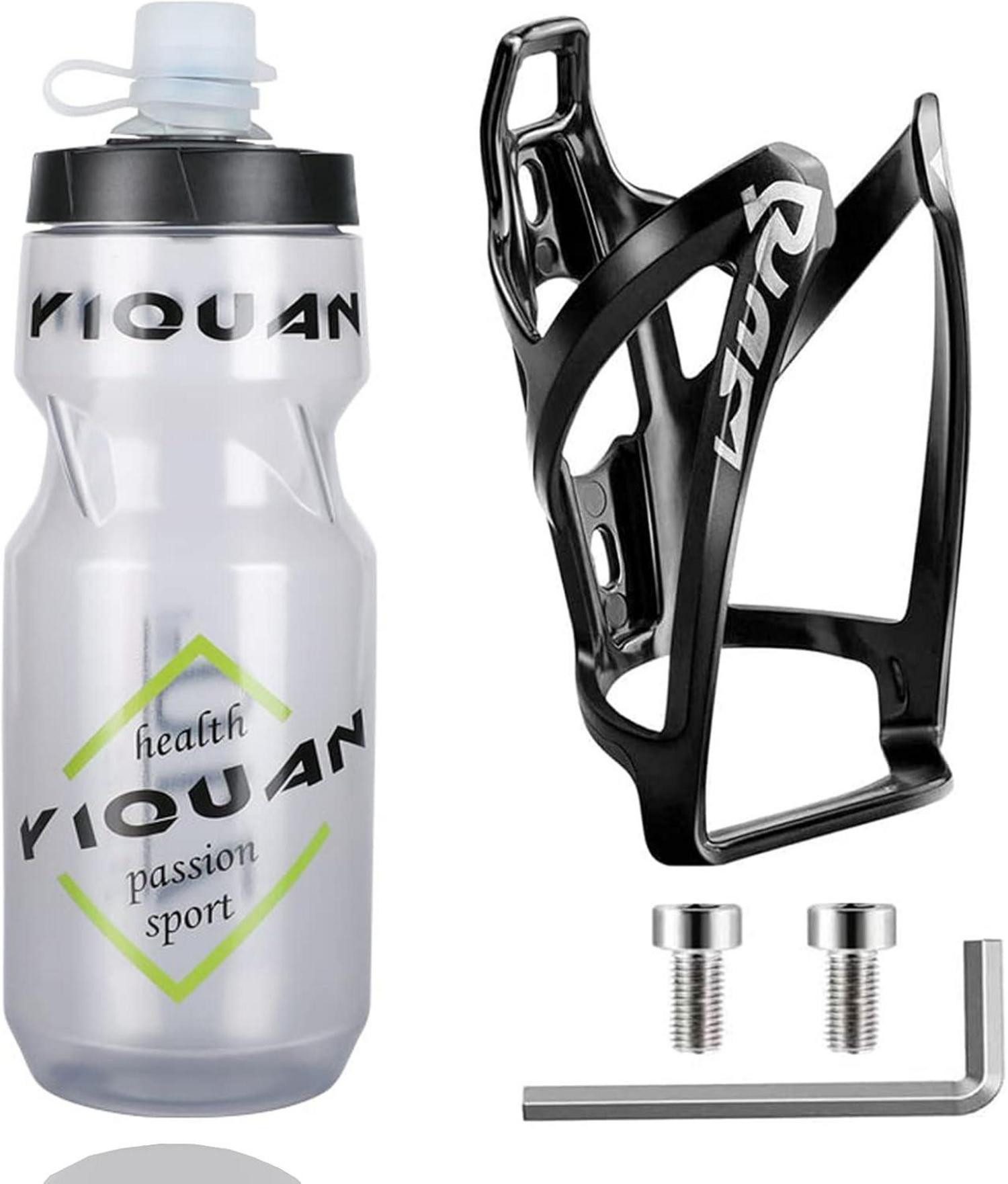 Fahrradständer Fahrrad Flaschenhalter Set mit 24 oz Sportflasche und Halterung