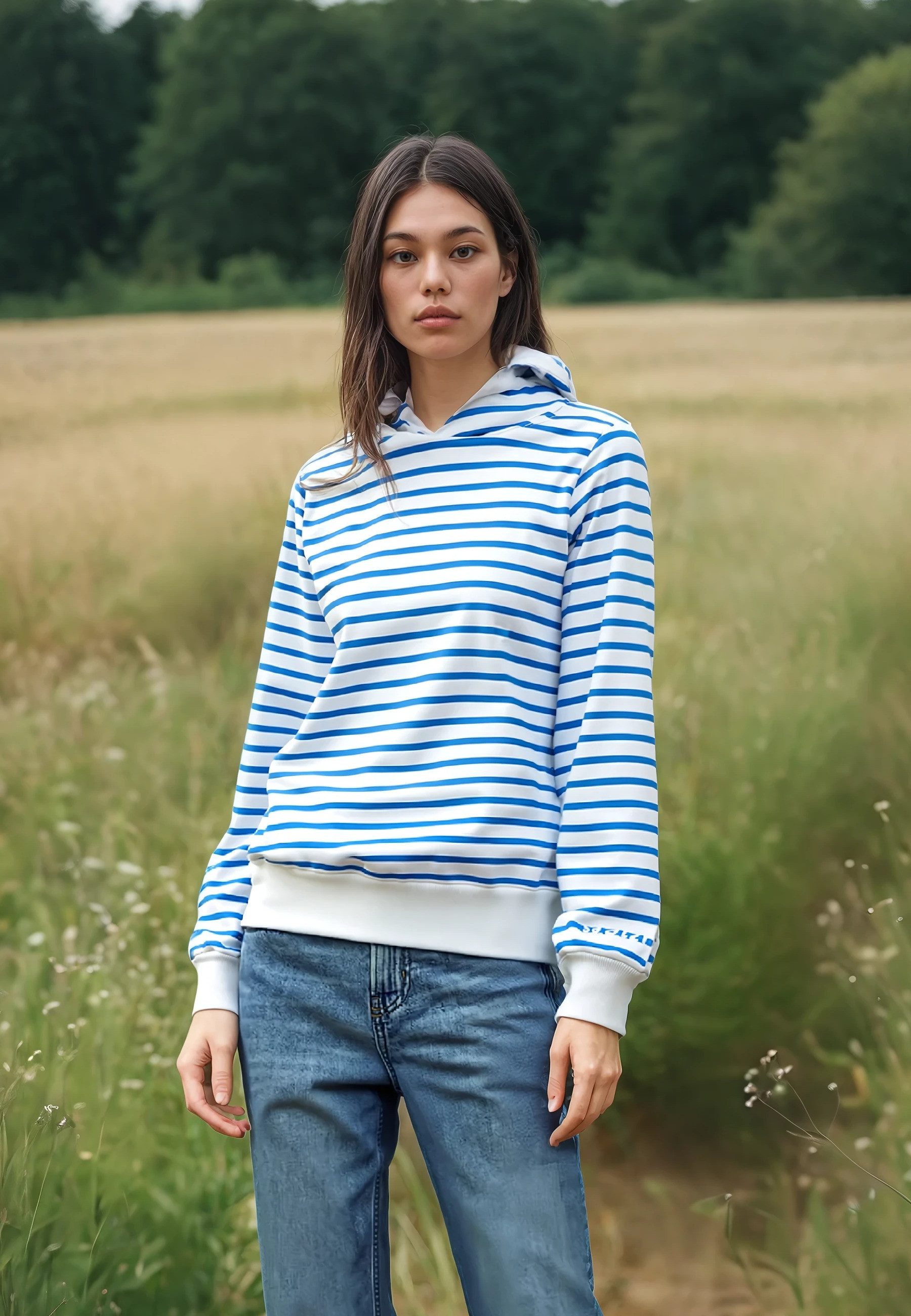 salzhaut Hoodie UNNERWAPP Damen Relaxed-Fit günstig online kaufen