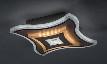 Rabalux LED Wandleuchte "Taneli" Metall, weiß, Stern, 20W, 1300lm, IP20, G, L265mm, mit Leuchtmittel