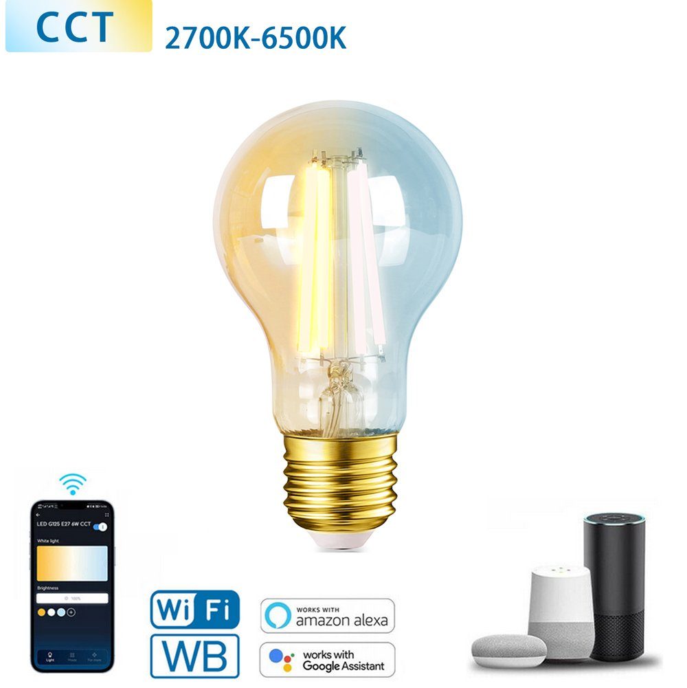 Aigostar LED-Leuchtmittel E27 LED CCT Smart günstig online kaufen