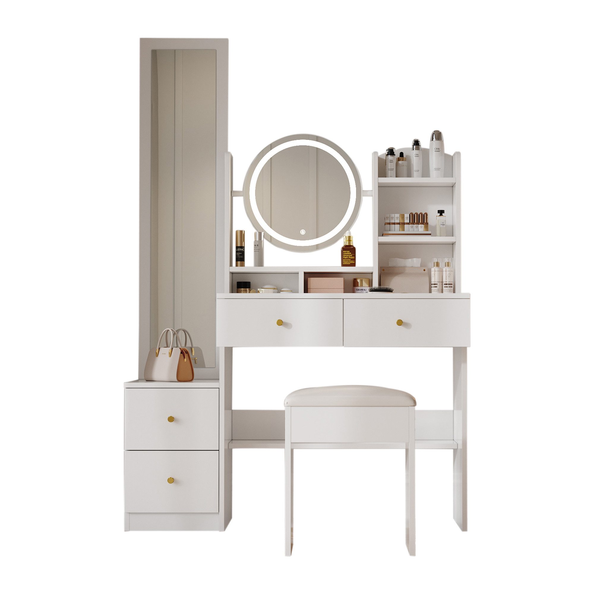 Refined Living Schminktisch 4-in-1 Schminktisch mit günstig online kaufen