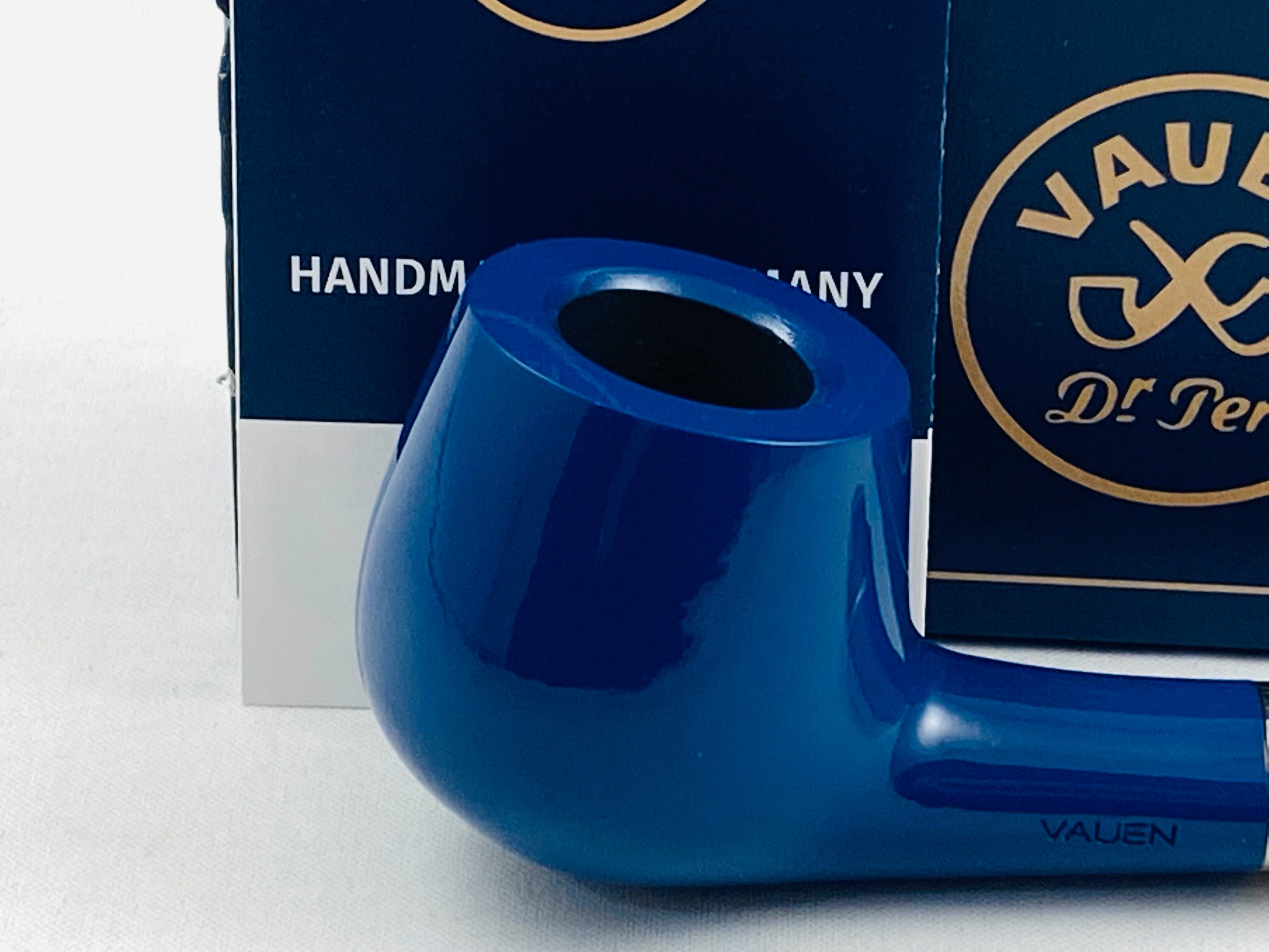 VAUEN Handpfeife Azzurro 1540 Pfeife in 9mm Germany Filter Made