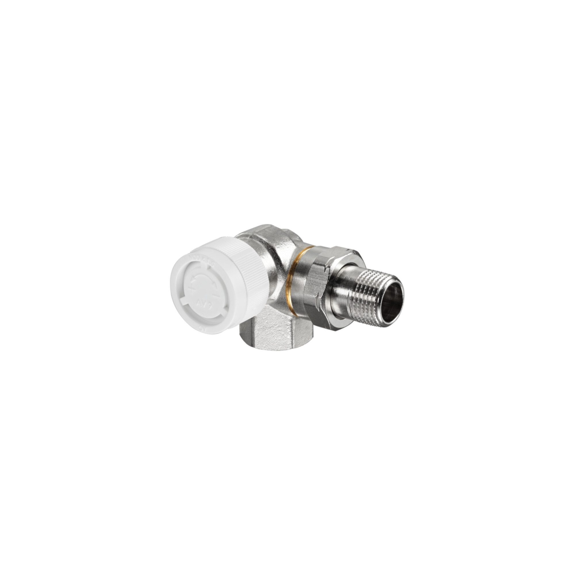 Oventrop Thermostatventil Oventrop Thermostatventil Baureihe AV 9 DN 15, Wink/Eck, li, Messing v