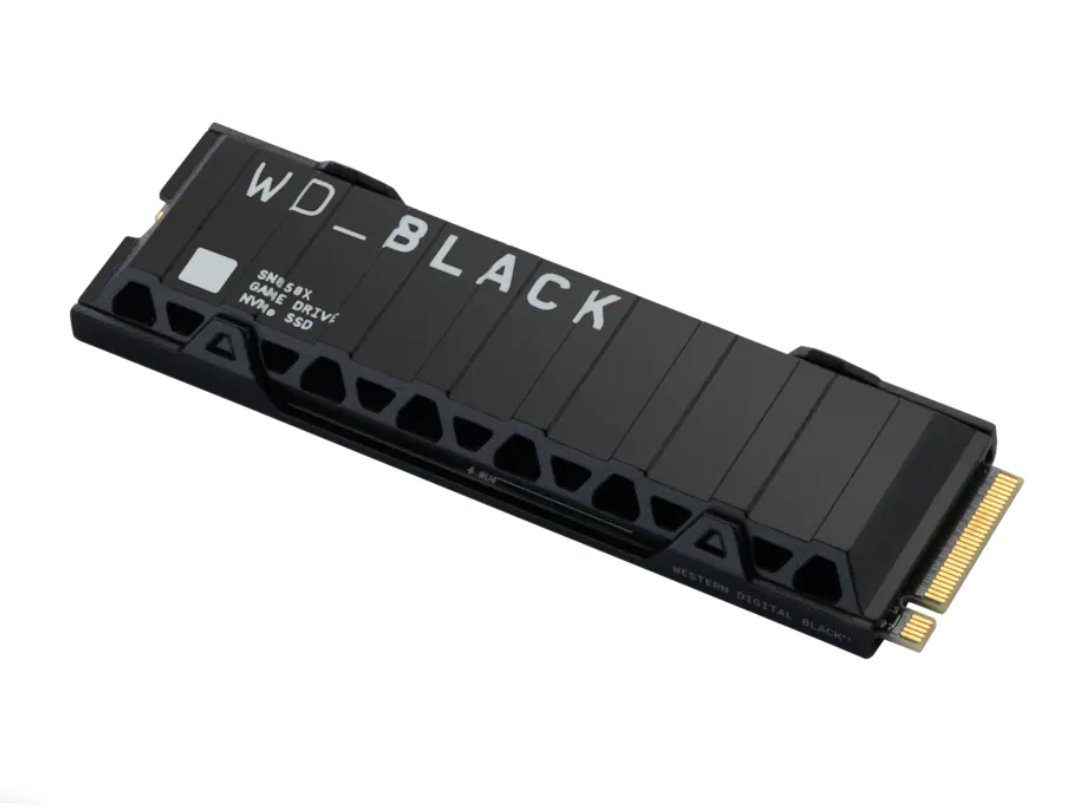 WD_Black SN850X NVMe with Heatsink Gaming-SSD MB/S (1 interne Express 6600 4.0 TB) 7300 PCI MB/S Schreibgeschwindigkeit, Lesegeschwindigkeit