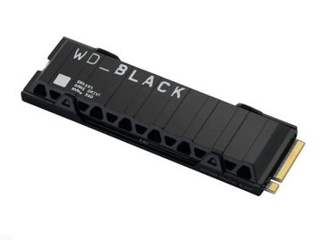 WD_Black SN850X NVMe with Heatsink interne Gaming-SSD (1 TB) 7300 MB/S Lesegeschwindigkeit, 6600 MB/S Schreibgeschwindigkeit, PCI Express 4.0