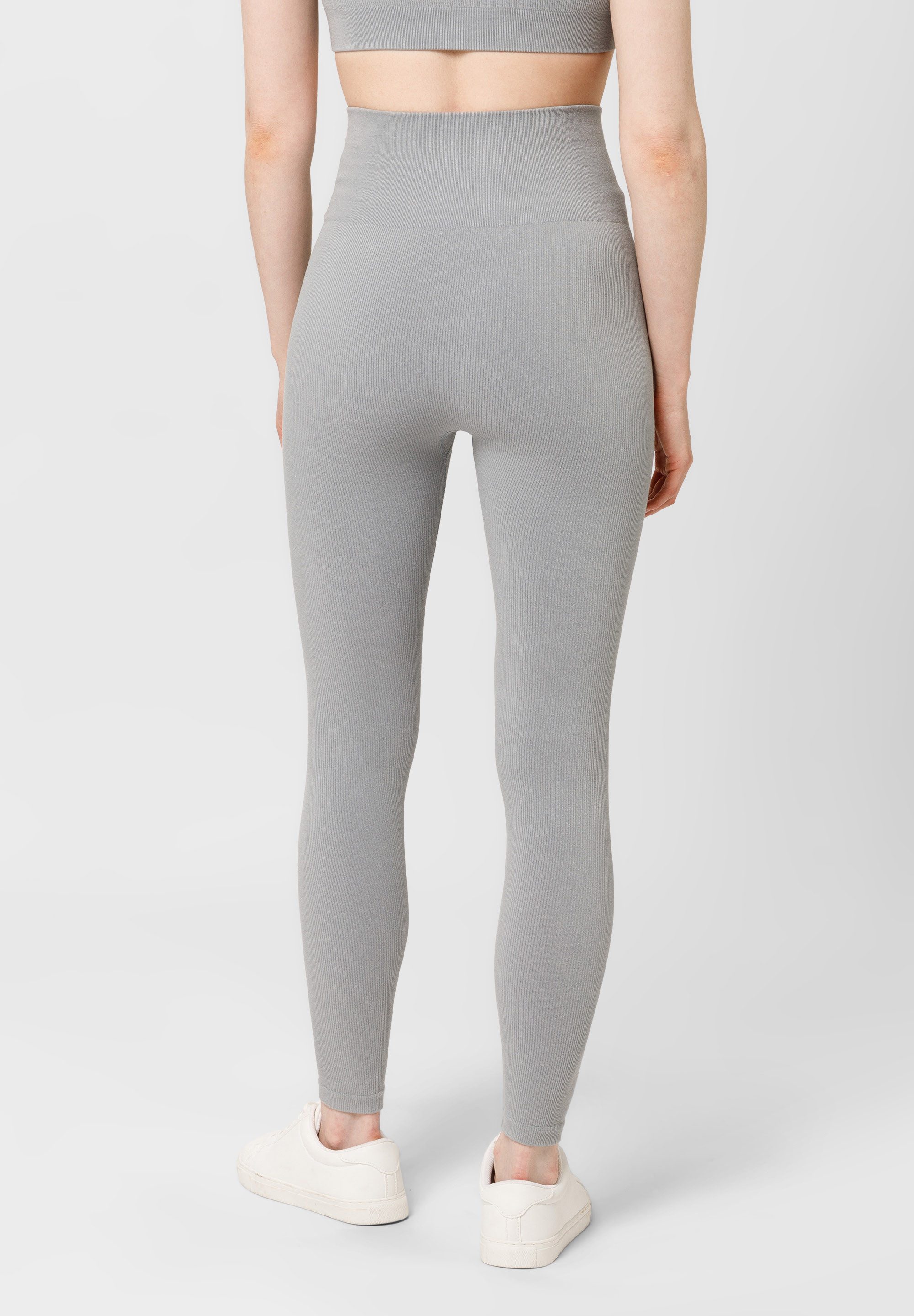 Les Lunes Leggings FORM Rib Seamless leicht formende Seamless Athleisure Leggings mit gerippter Struktur
