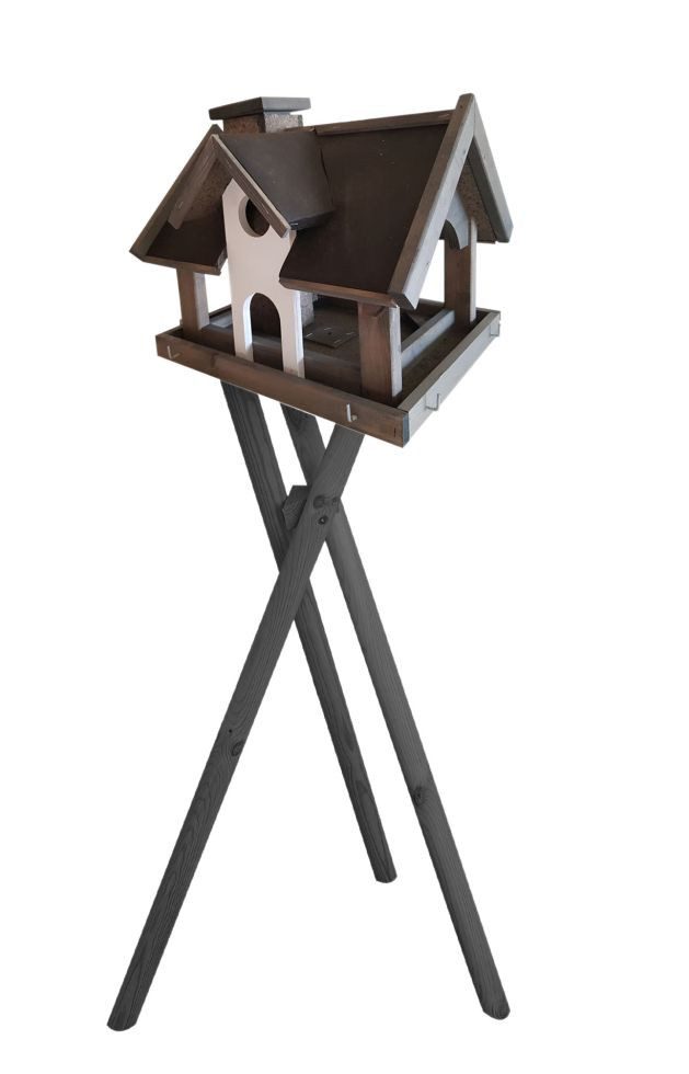 Conni Oberkircher´s Vogelhaus Vogelhaus massiv mit 3-Bein Ständer LxBxH: