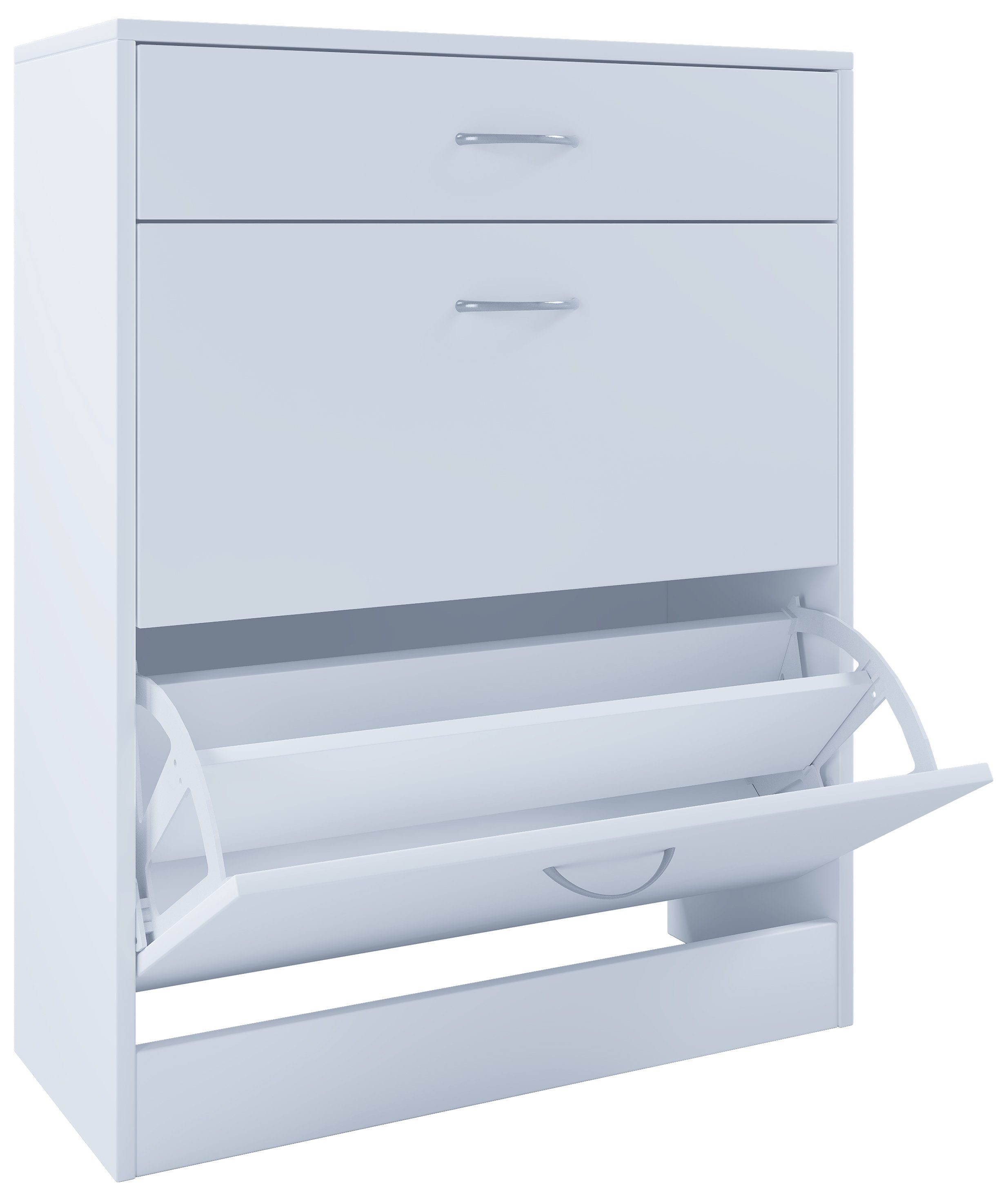 VCM Schuhschrank Schuhkommode Balia H. 89 x B. 70 x T. 29 cm